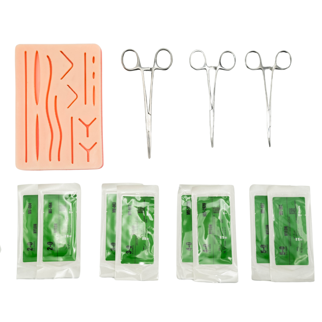 Surgical Suture Practice Kit for Medical Students & Nurses - Realistic Training Tools for Wound Stitching & Surgical Skills Development