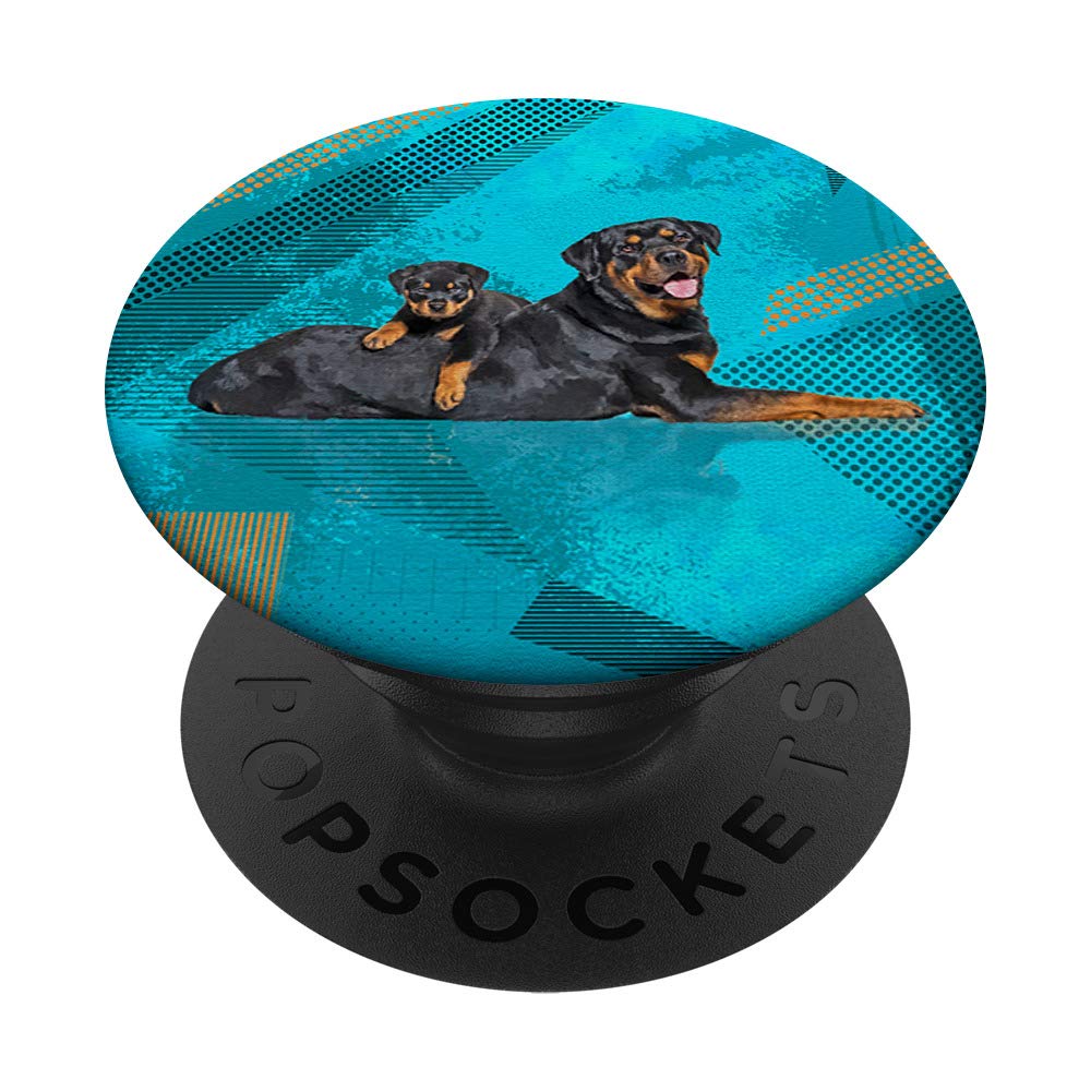 Rottweiler Metzgerhund PopSockets Phone Grip & Stand - Expandable Phone Holder for iPhone, Samsung, Tablets - Perfect for Work, Travel, and Daily Use