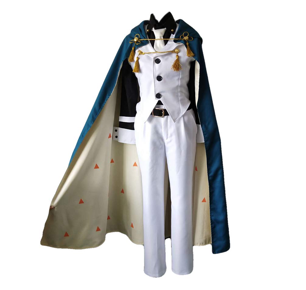 Aoi Akane Cosplay Costume Full Set with Cloak - Anime Character Outfit for Halloween, Cosplay Events & Conventions