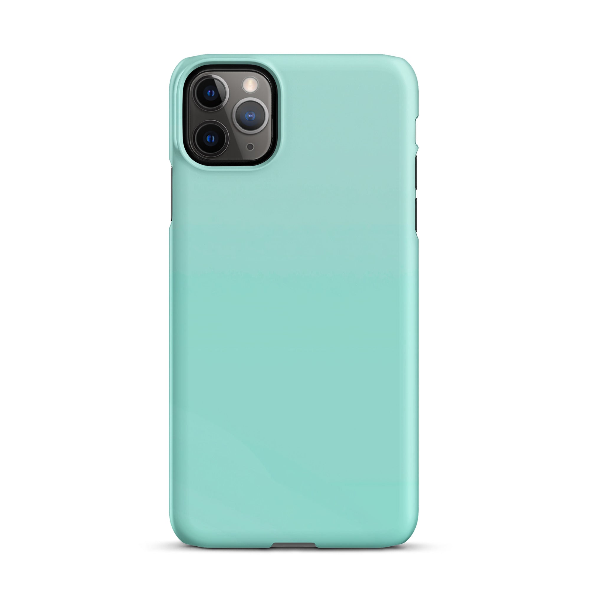 Premium Jade Green Snap Case for iPhone 14/13/12/11 Pro Max - Slim Protective Cover with Anti-Scratch Coating | Perfect for Daily Use, Travel & Outdoor Activities