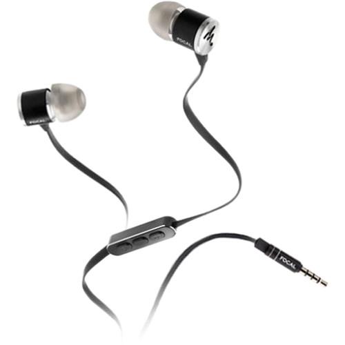Focal Spark In-Ear Headphones - High-Quality Sound, Noise Isolation, Comfortable Fit (Black) - Perfect for Commuting, Workouts, and Travel