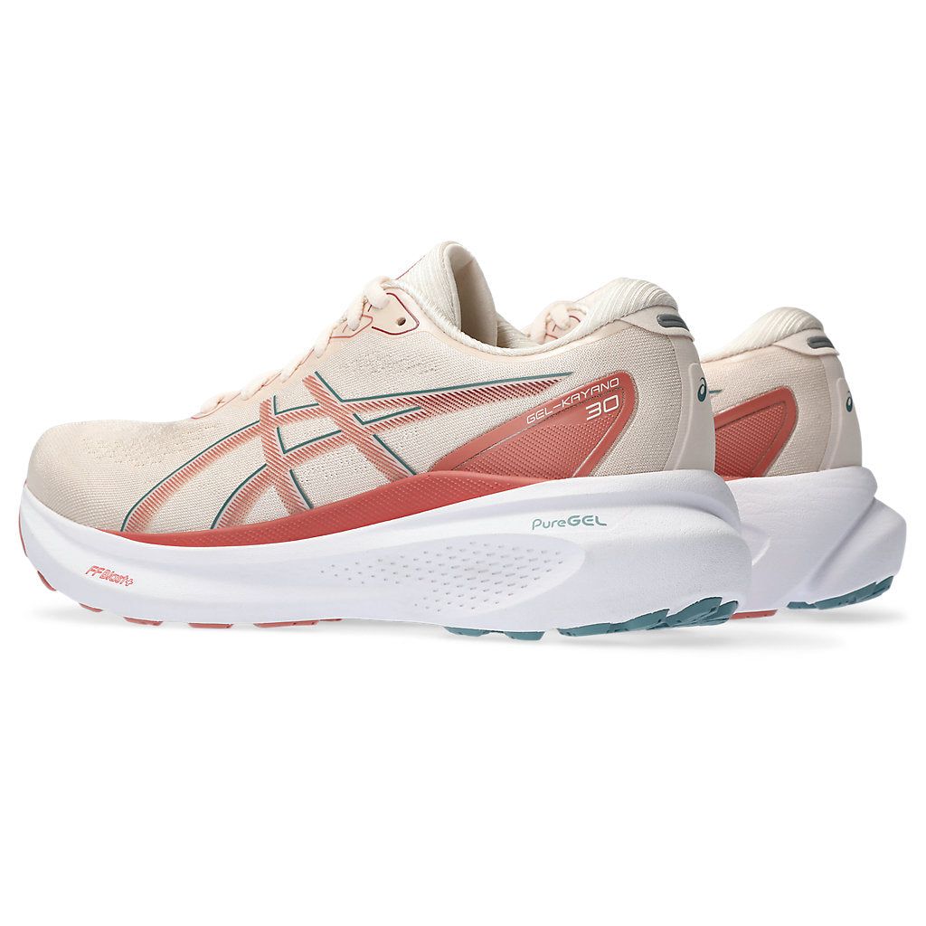 ASICS Women's Gel-Kayano 30 Running Shoes - Lightweight Stability Sneakers for Women in Rose Dust/Light Garnet | Perfect for Long-Distance Running, Jogging & Gym Workouts