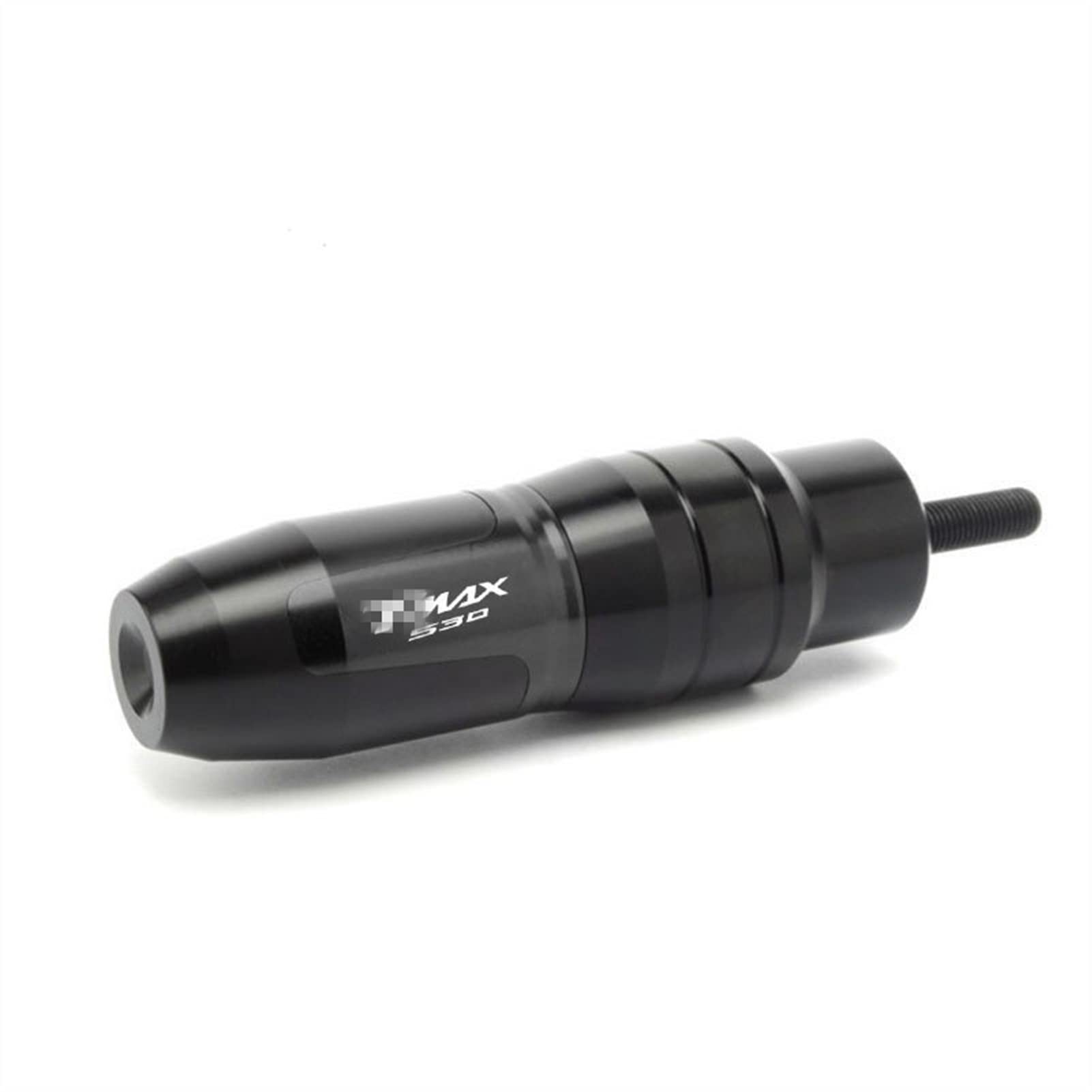 Yamaha Tmax530 Frame Sliders (2012-2018) - Black Exhaust Crash Protectors & Motorcycle Frame Pads for Enhanced Protection During Rides and Accidents