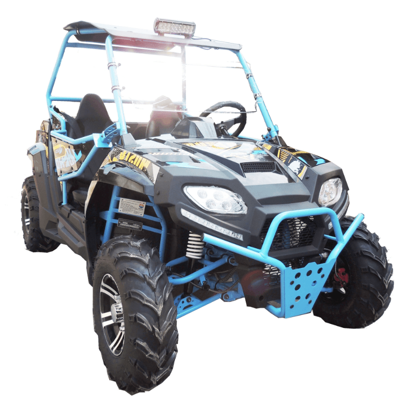 250cc UTV Off-Road Vehicle - Powerful Blade 250cc Utility Terrain Vehicle for Hunting, Farm Work & Trail Riding