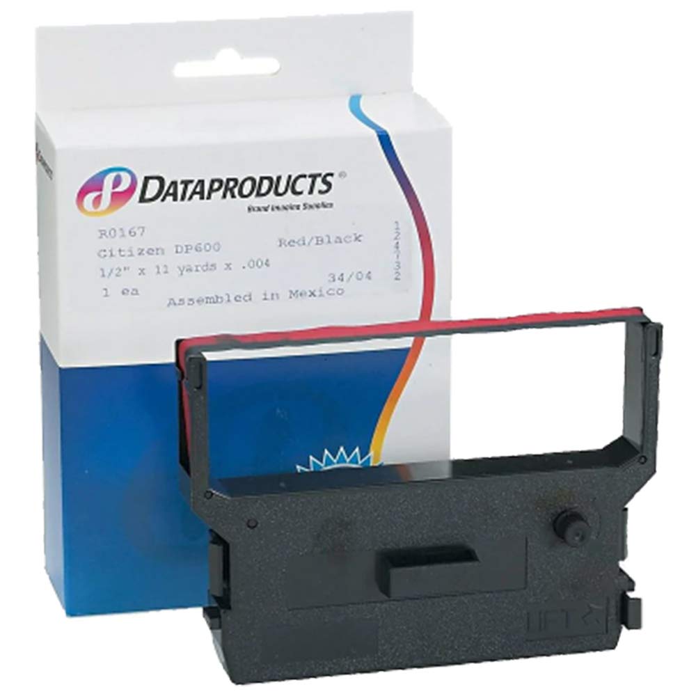 Dataproducts R0167 Compatible Black/Red Printer Ribbon - Ideal for Office Printing, Billing & Receipts