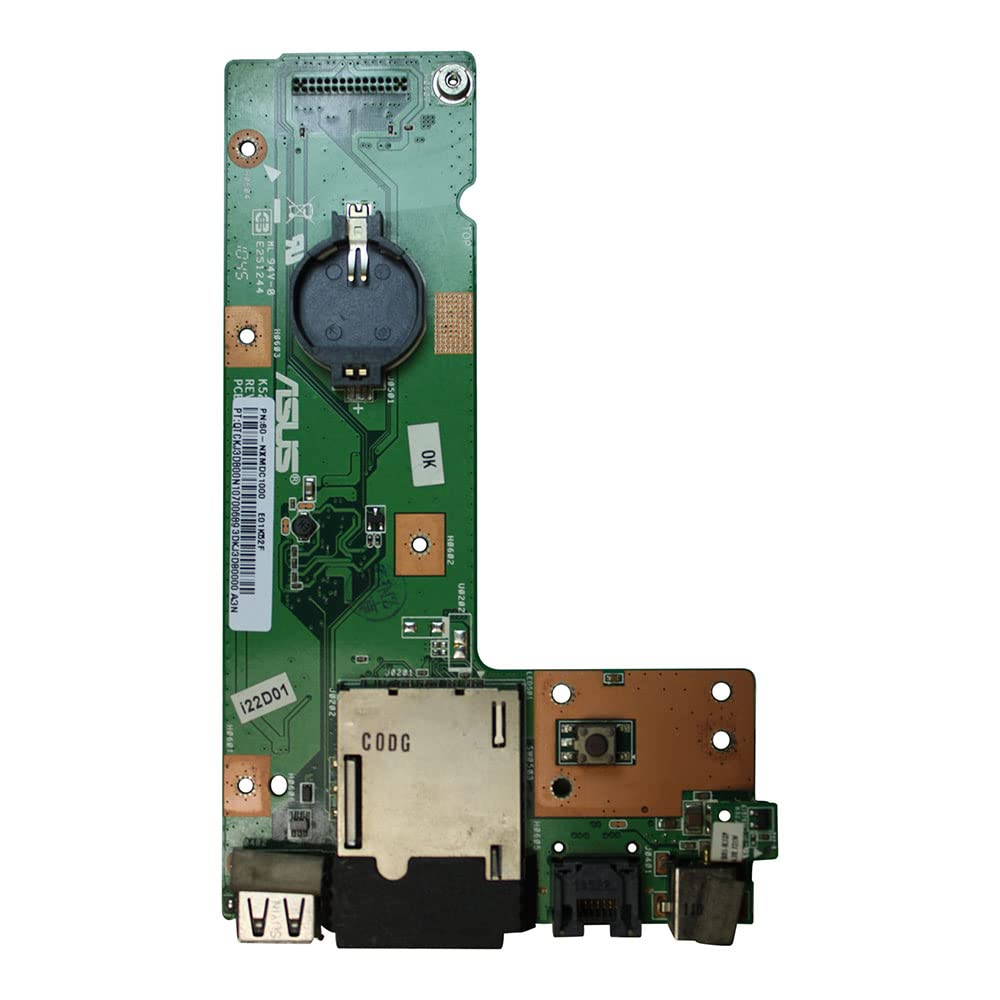 Replacement Laptop USB Board for Asus K52JC-EX089V - Compatible USB Port Repair Part for Laptop Motherboard - Fix USB Connectivity Issues for Work & Gaming