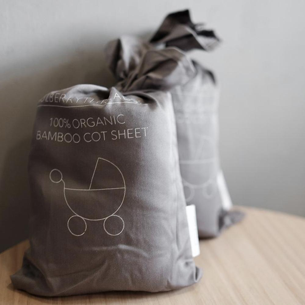 100% Organic Bamboo Fitted Crib Sheet - Soft & Breathable Baby Bedding for Newborns & Toddlers - Perfect for Nursery, Daycare & Travel Cribs