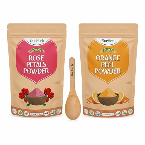 Rose Petal + Orange Peel Powder