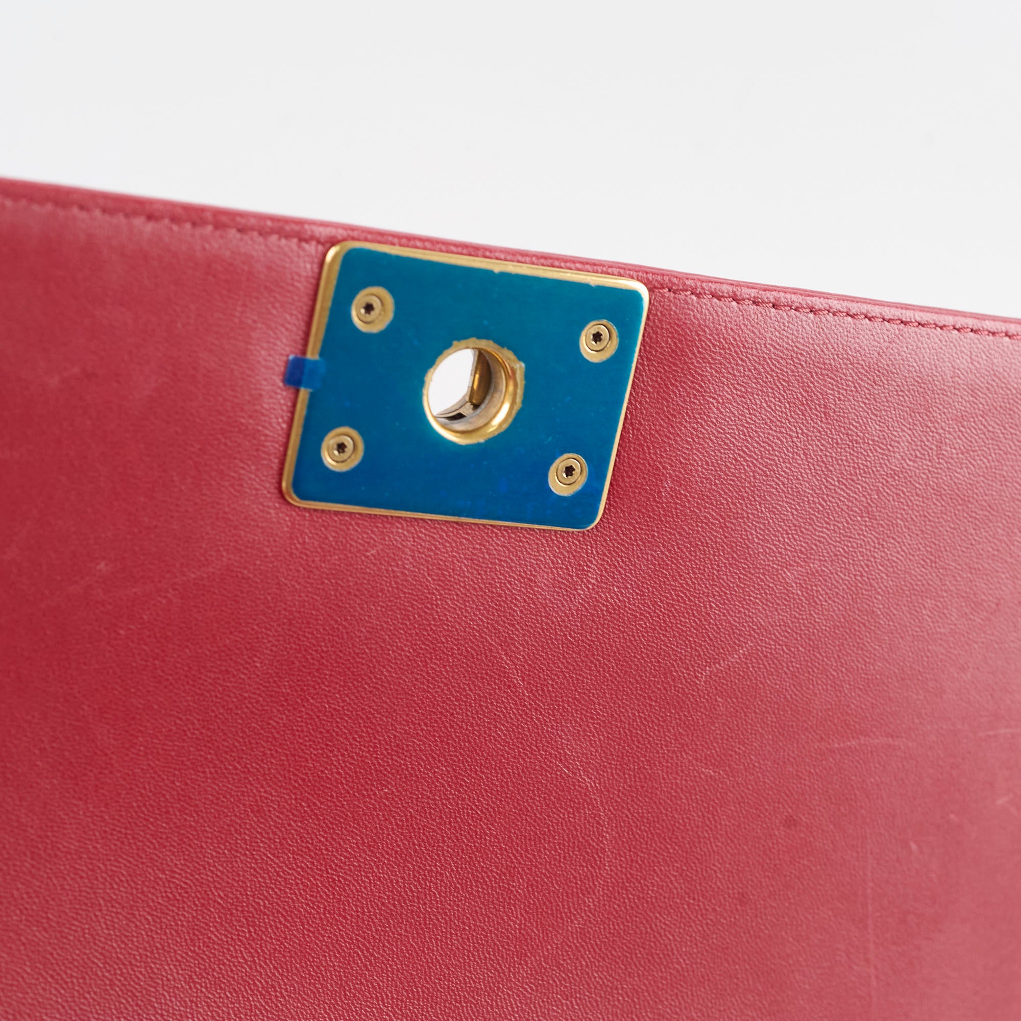 Chanel Old Medium Lambskin Leather Red Series 19 Flap Bag - Luxury Designer Handbag for Women, Perfect for Parties & Evening Events