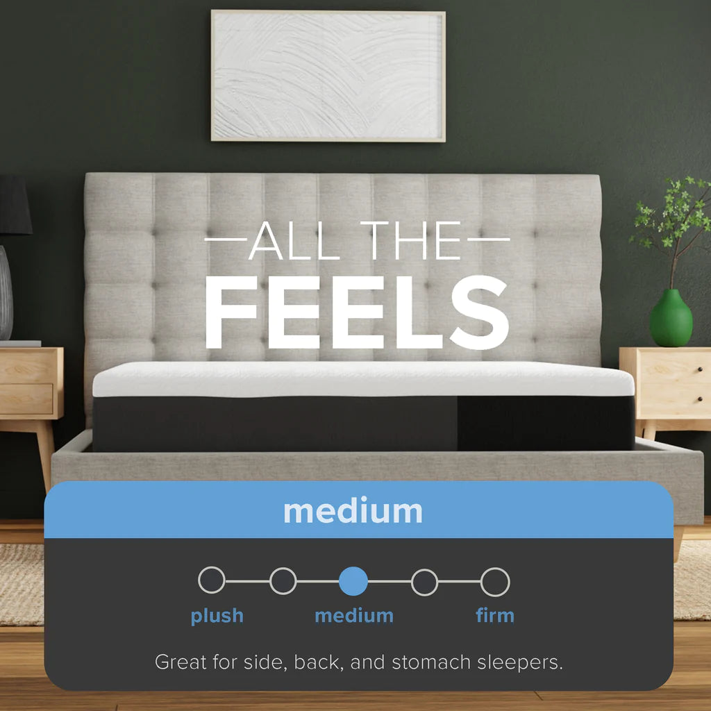 10 Pack zzZen Gel Cooling Pillow Inserts - Medium Size for Hot Sleepers, Neck Pain Relief & Pressure Relief - Perfect for Side, Back & Stomach Sleepers - Cooling Gel Memory Foam Pillow for Bed, Couch & Travel