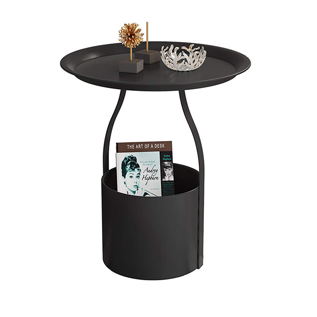 Round Metal Side Table - 20