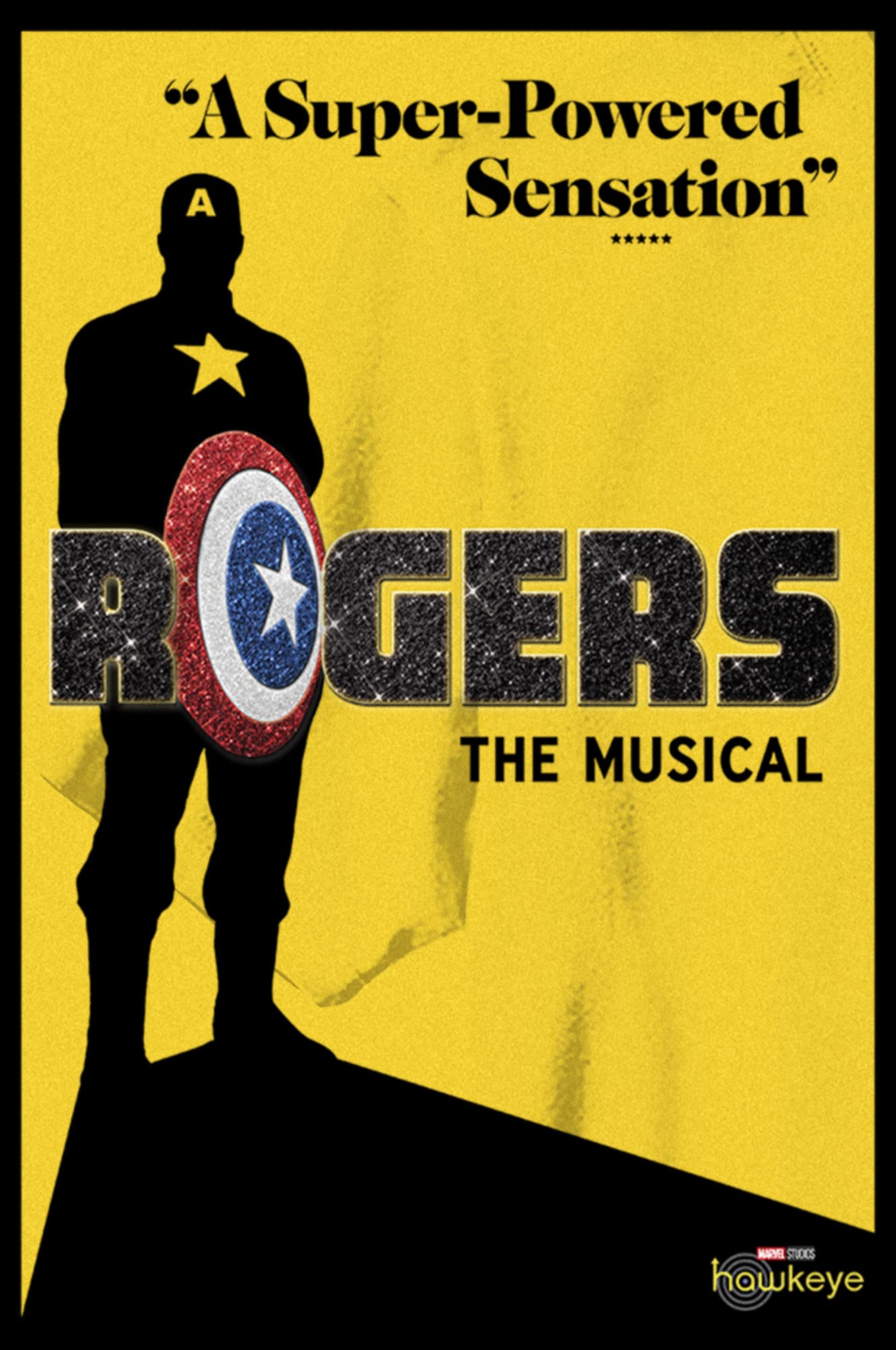 Marvel Hawkeye Rogers The Musical Boys' T-Shirt - Superhero Costume & Casual Wear for Kids