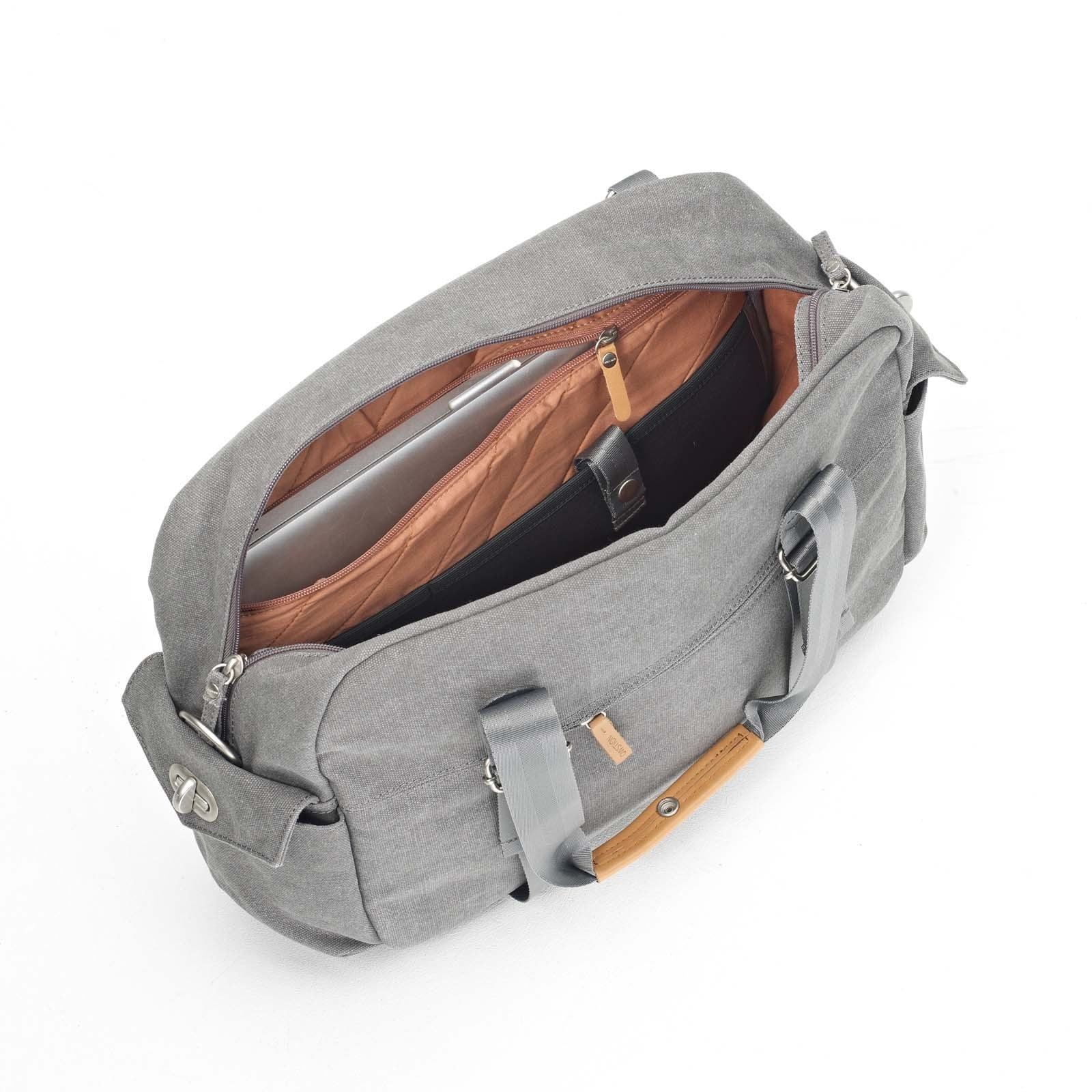 Qwstion Overnighter Bag - Premium Waterproof Travel Backpack for Men & Women - Perfect for Business Trips, Weekend Getaways & Outdoor Adventures