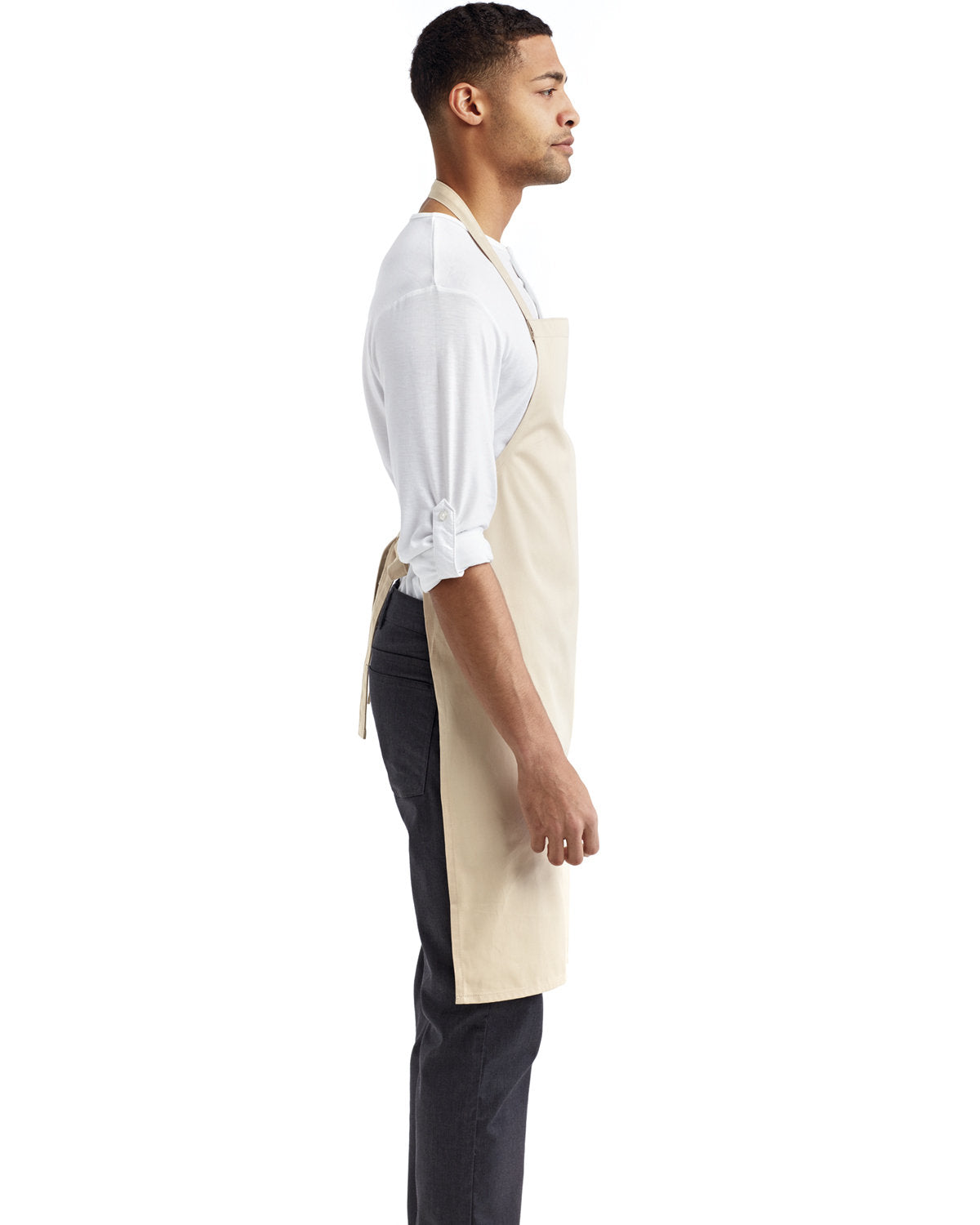 Reprime RP102 Organic Cotton Bib Apron - Artisan Collection for Cooking, Baking & Grilling - Durable & Stylish Kitchen Apron for Chefs & Home Cooks