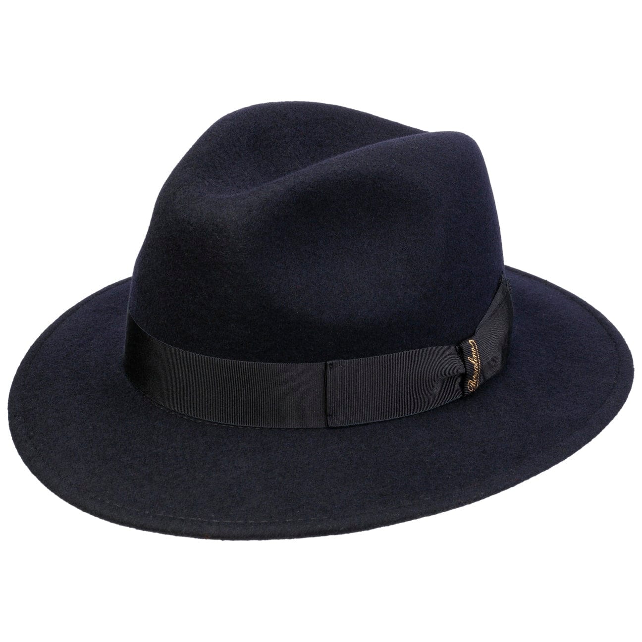 Borsalino Piemonte Traveller Wool Hat for Men & Women - Warm Winter Beanie for Outdoor Travel, Hiking & Casual Wear