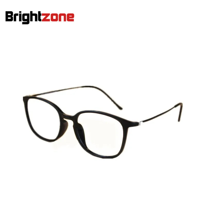 Brightzone Women's Full Rim Square Ultem Carbon Steel Eyeglasses Frame 72210 - Lightweight & Durable Glasses for Work, Reading & Fashion