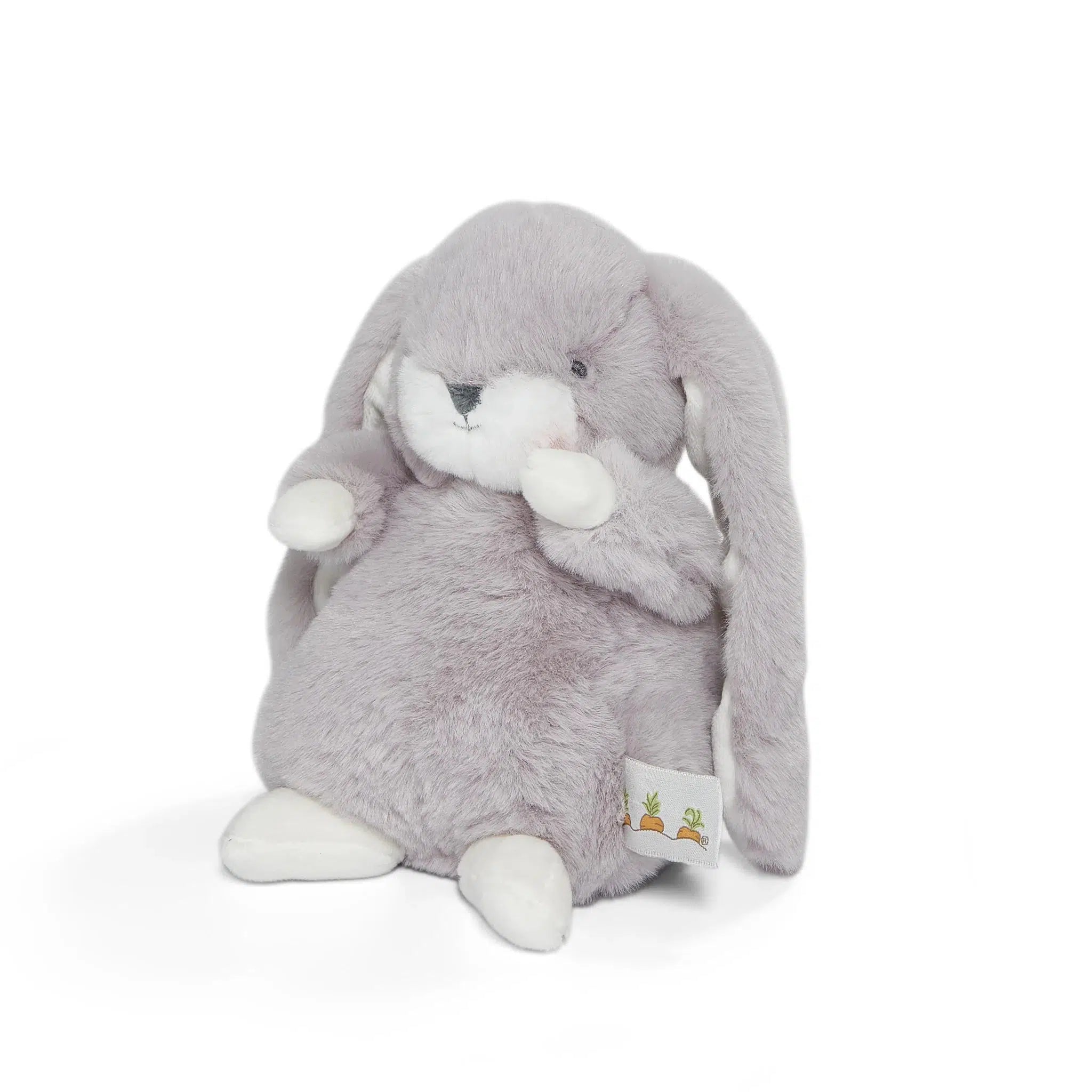 Tiny Nibble Bunny Plush Toy - Soft Lilac Marble Stuffed Animal for Kids | Perfect for Cuddling, Nursery Decor & Gift Giving