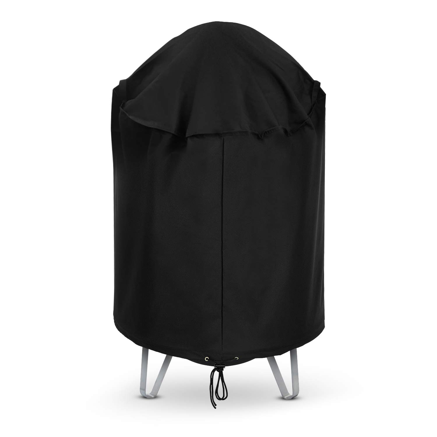 **Arcedo 30 Inch Heavy Duty Waterproof Round Smoker Cover - Charcoal Kettle Grill Cover for Weber, Charbroil, Kamado Joe - Outdoor Vertical Barrel & Bullet Smoker Protection - Perfect for BBQs, Camping & Backyard Cooking**