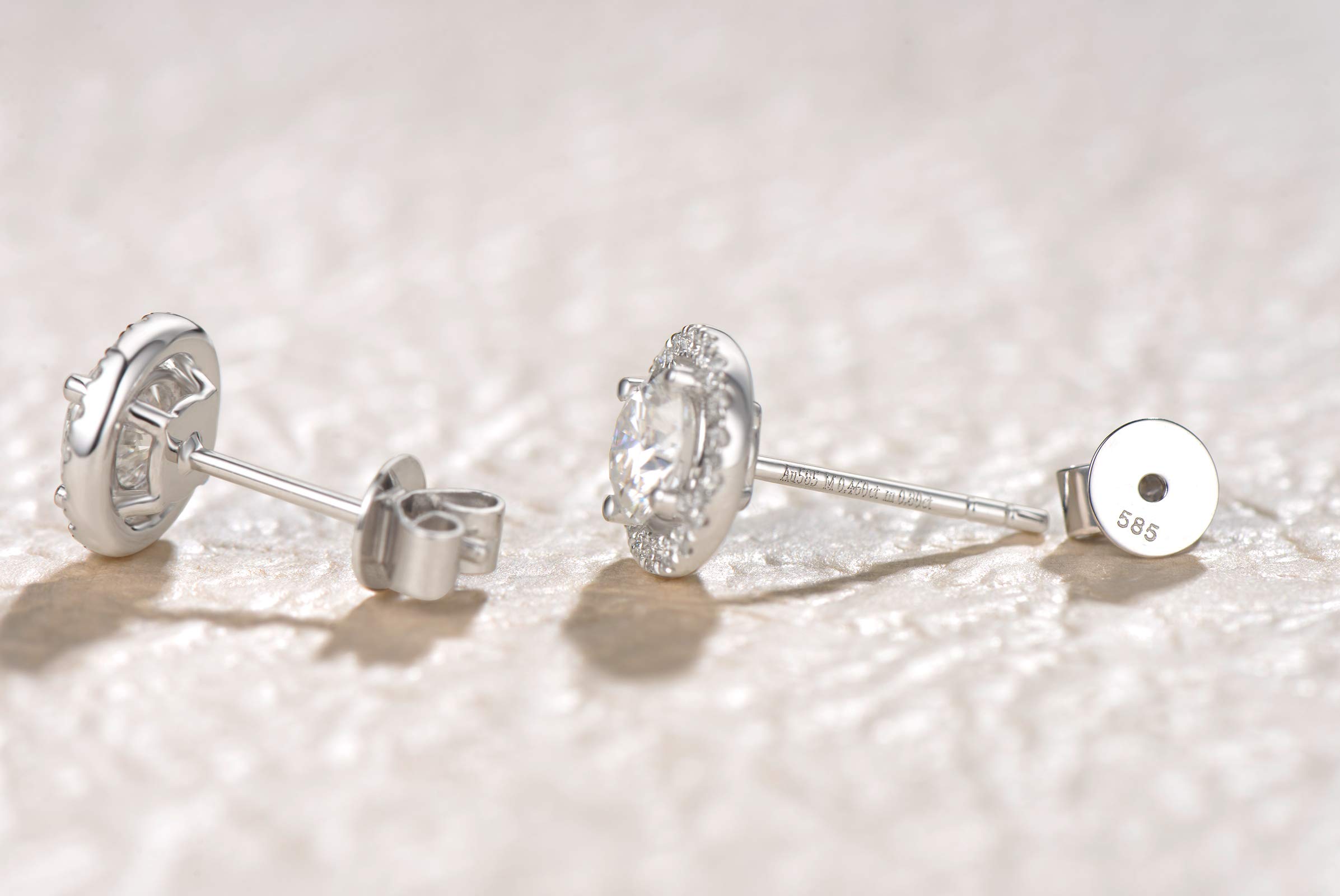 14K Yellow Gold Plated Sterling Silver Round Cut Clear Cubic Zirconia Small Hinged Cartilage Hoop Earrings - Dainty Huggie Tiny Loops for Women (13mm) | Perfect for Everyday Wear, Gifts & Special Occasions