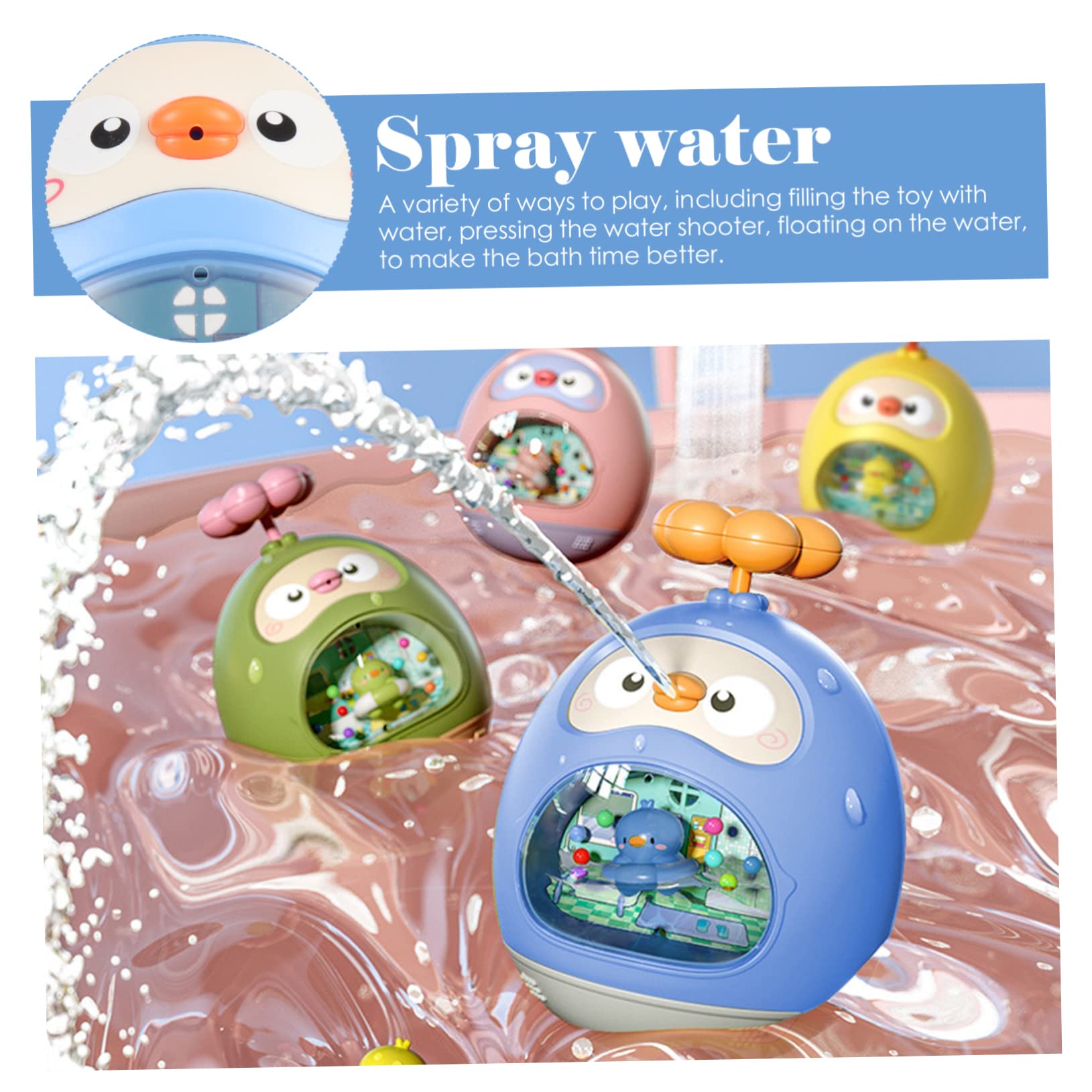 VICASKY 3-Piece Tumbler Toy Set for Kids - Colorful Bath & Beach Play Tumbler Cups - Durable ABS Plastic Sky Blue Children's Toys for Outdoor Sand Play, Pool Fun & Bathtime Activities