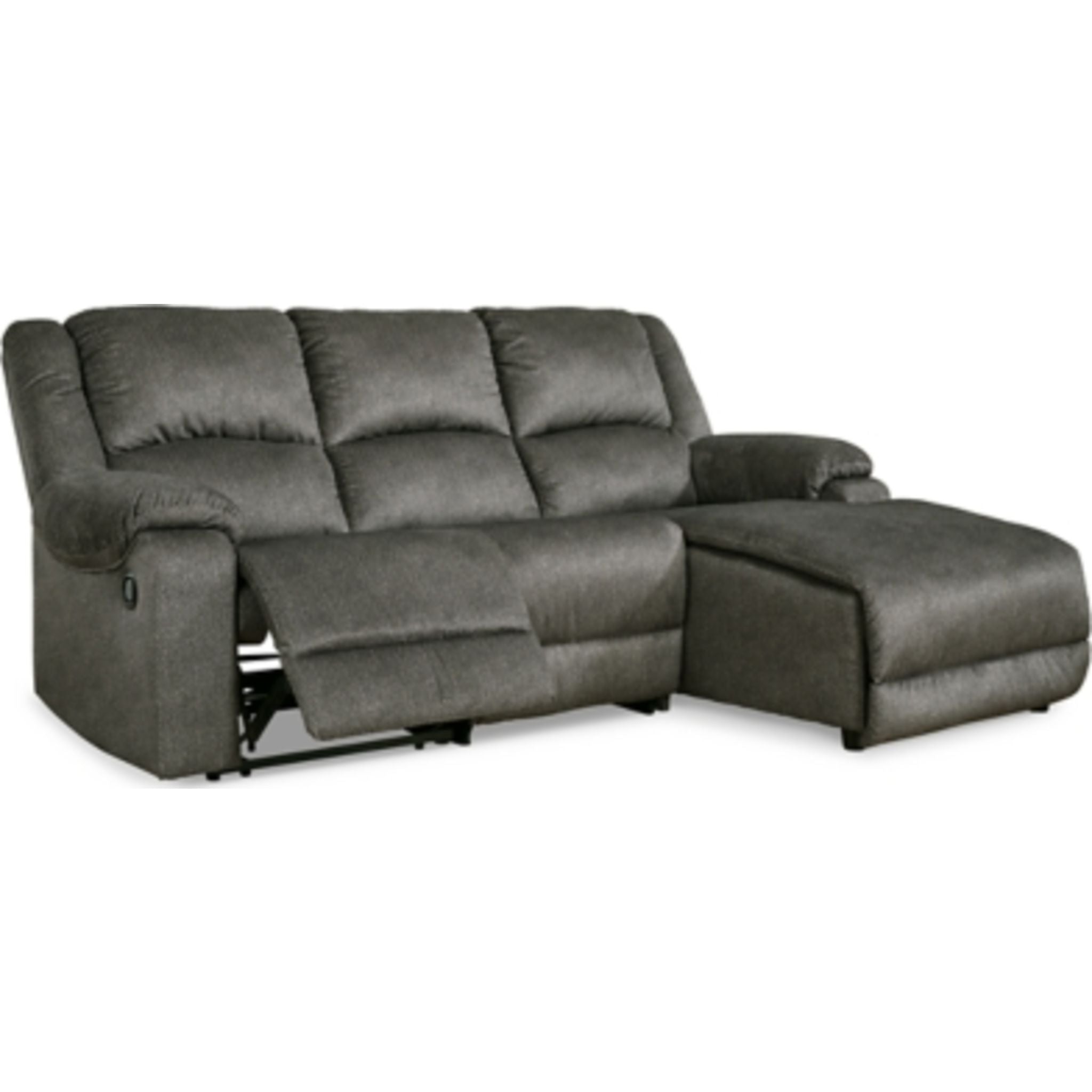 Benlocke 3-Piece Reclining Sectional Sofa Set with Cup Holders - Modern L-Shaped Couch for Living Room, Family Room & Home Theater Comfort