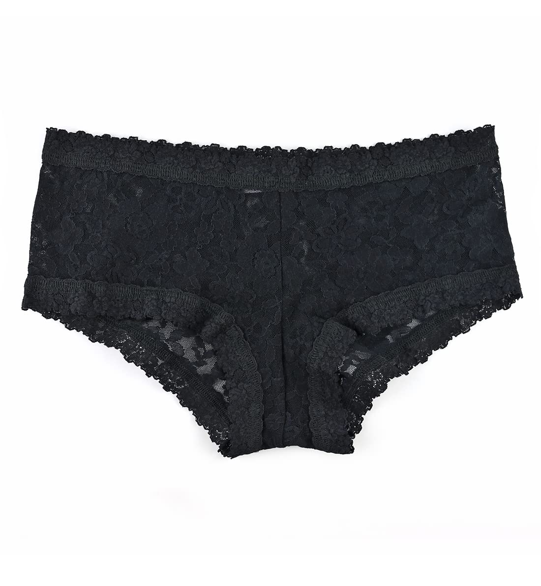 Hanky Panky Daily Lace Boyshort Underwear Plus Size (771201X) - Comfortable & Sexy Women's Panties for Everyday Wear, Date Night & Special Occasions