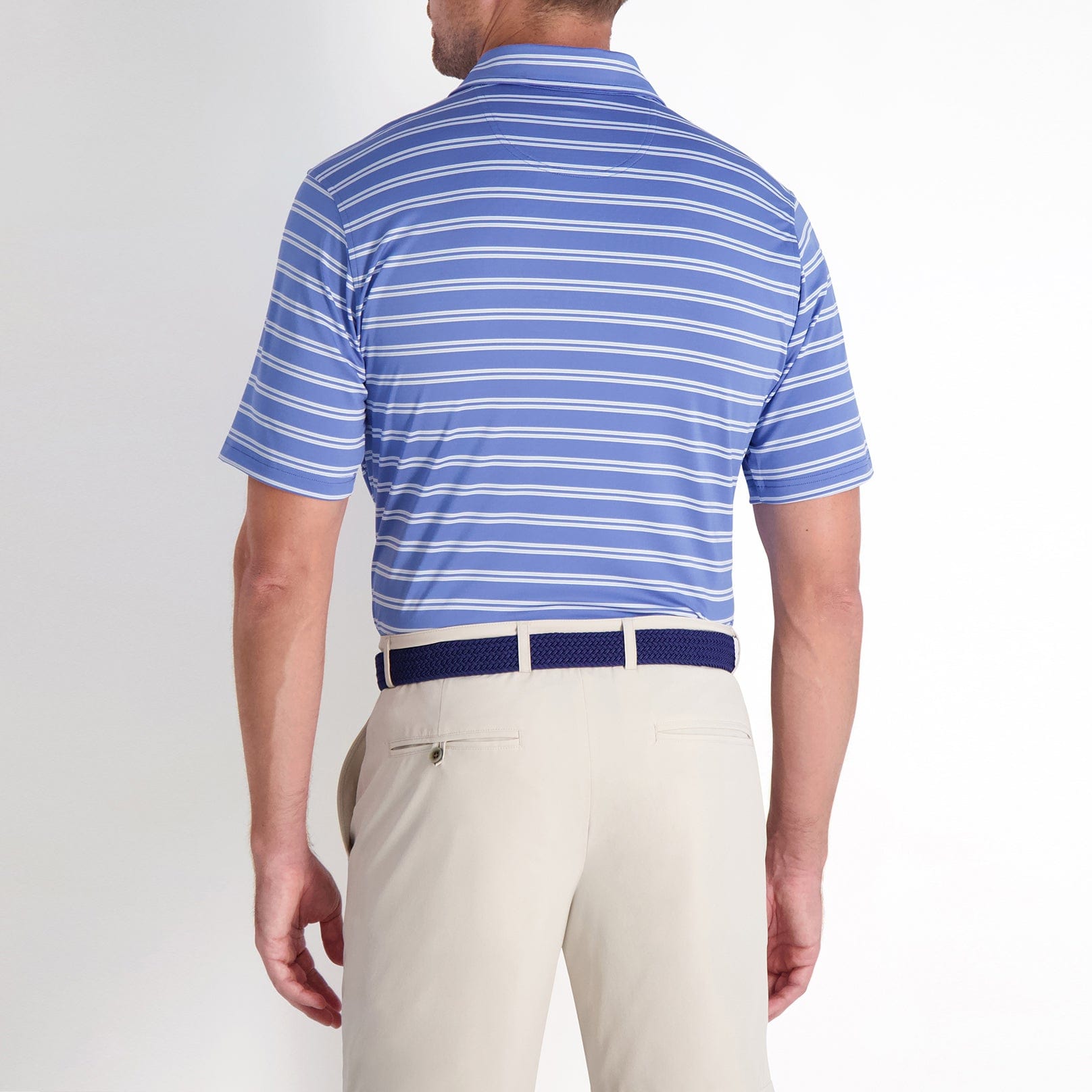 Ron Striped Men's Casual Shirt - Comfortable & Stylish Button Down Shirt for Work, Travel & Everyday Wear