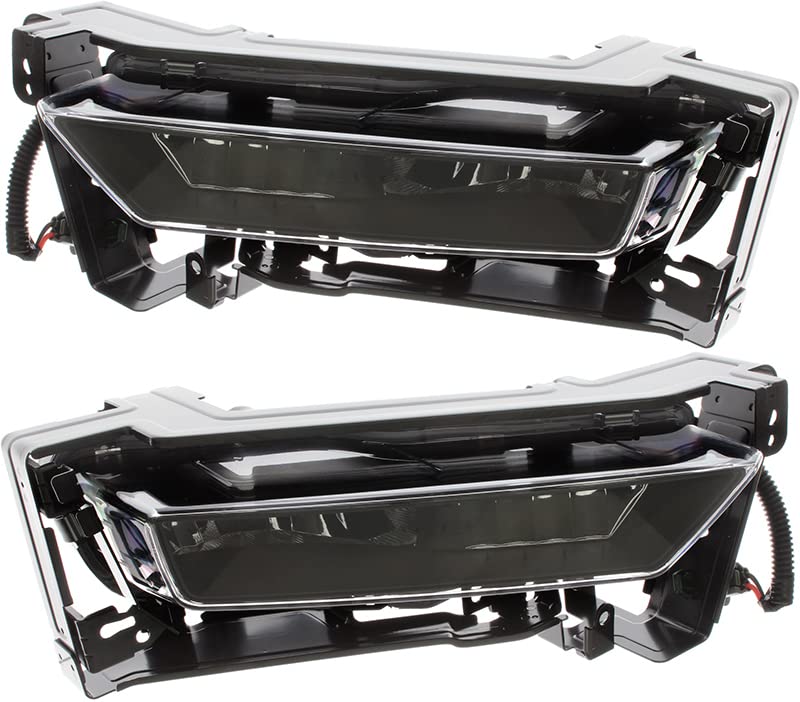Honda Accord Sedan Fog Lights Lamps Set - Compatible with 2014 & 2015 Models - Driver & Passenger Side Replacement - Enhance Night Driving Safety & Style