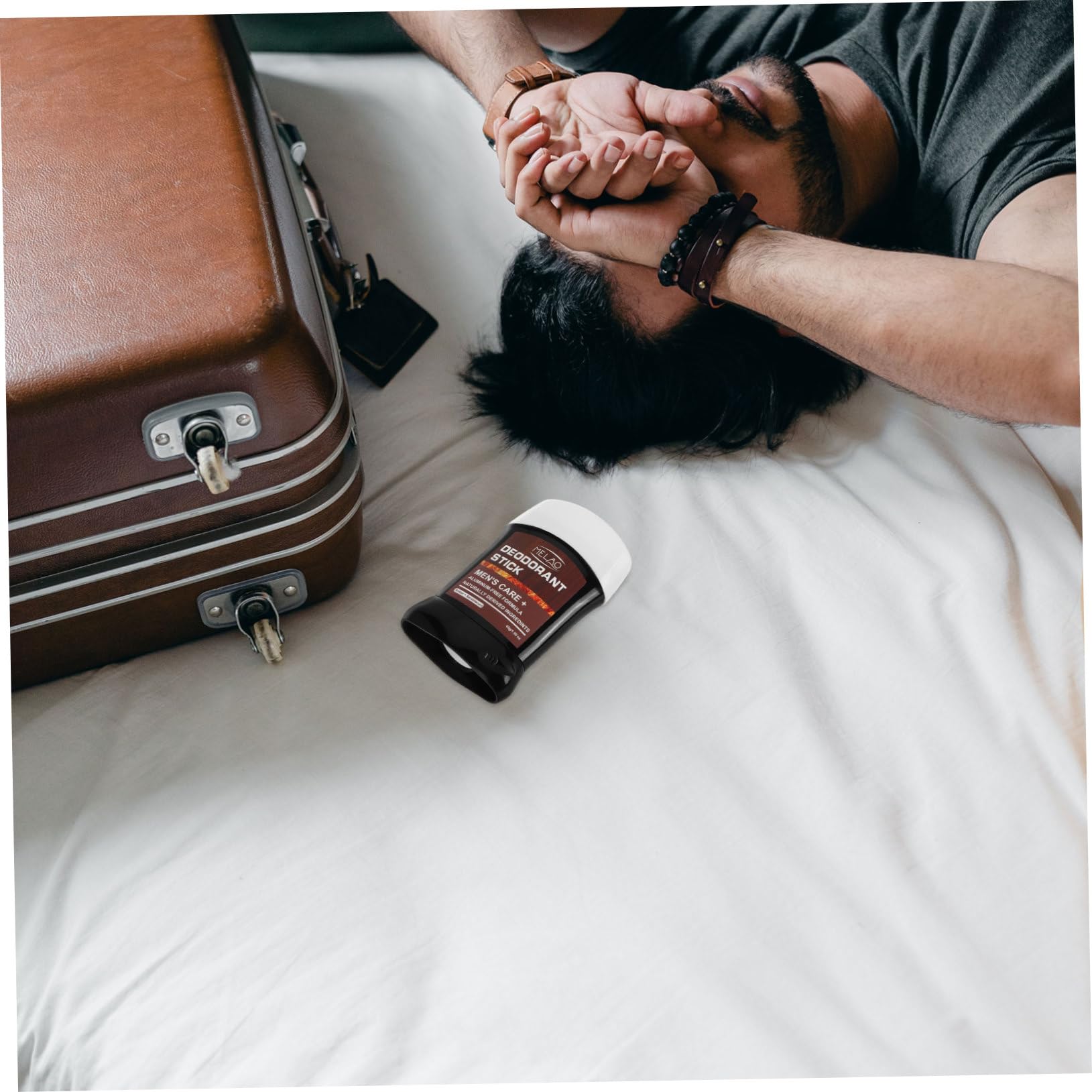 Premium Solid Deodorant Stick for Men - Long-Lasting Sport Scent, Travel Size, Aluminum-Free for All-Day Freshness | Gym, Workout, Outdoor & Daily Use