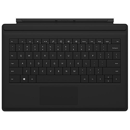 Microsoft Surface Pro Type Cover 3 - Slim Keyboard & Protective Case (Black) for Work, School & Travel