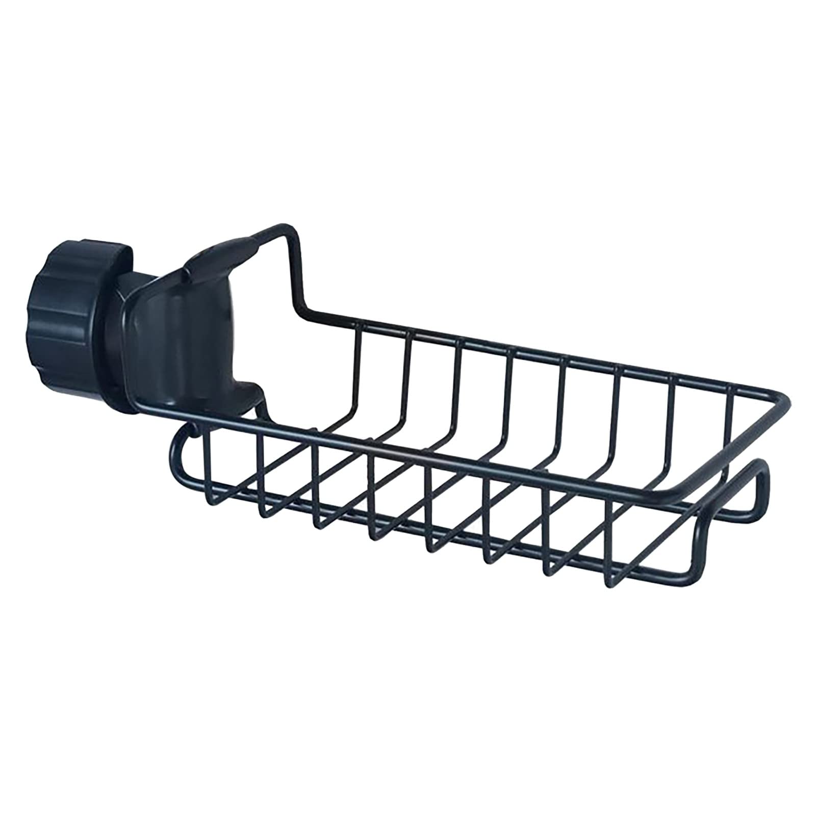 Stainless Steel Kitchen Faucet Rack - Multi-Purpose Sponge & Brush Holder, Pasta & Dish Drying Rack for Sink - Space Saving Bathroom & Household Storage Organizer (Multicolor, One Size) - Perfect for Small Kitchens, Apartments & RVs