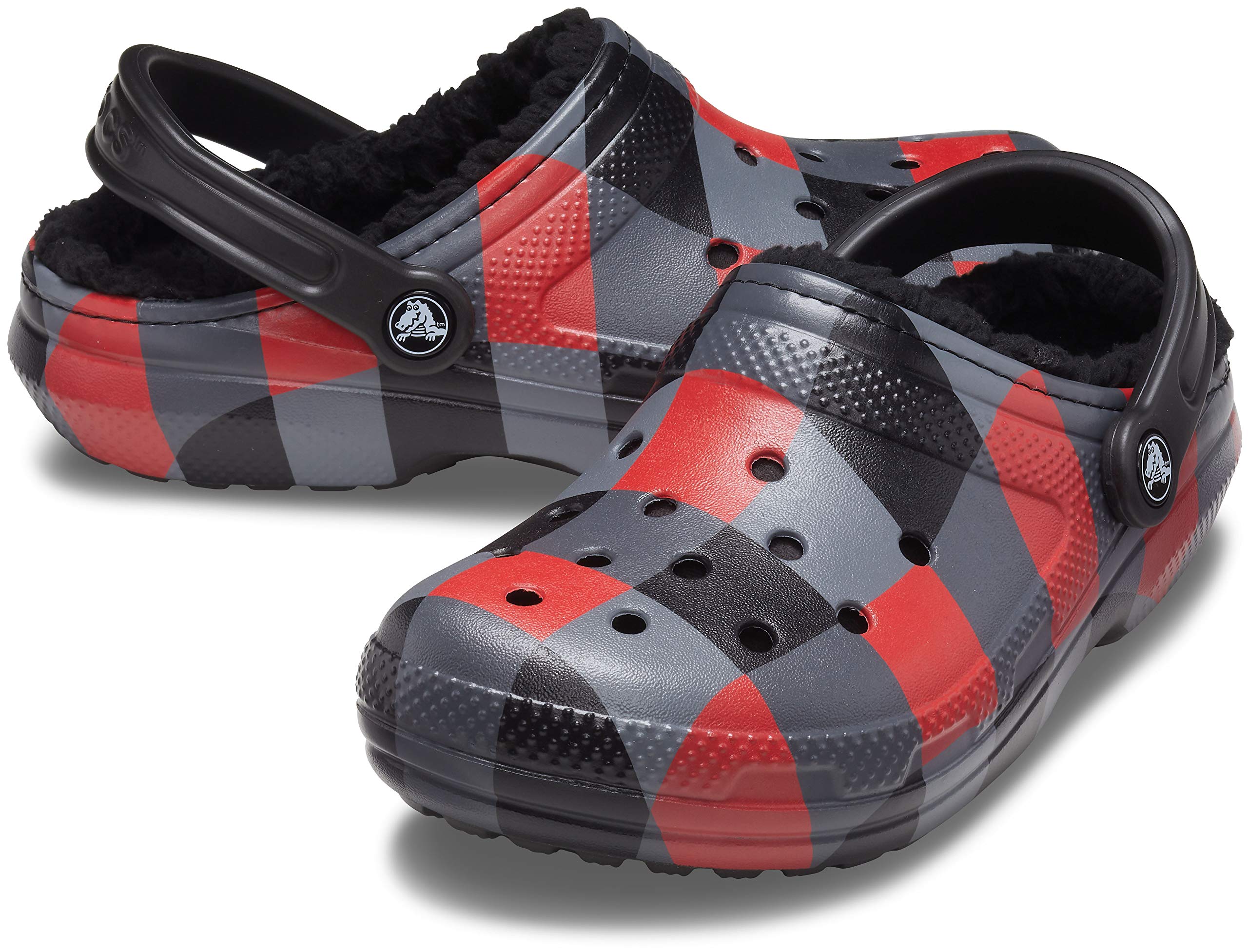Unisex Crocs Classic Lined Tie-Dye Clogs - Comfortable Slip-On Shoes for Men & Women - Perfect for Indoor, Outdoor, Work & Casual Wear