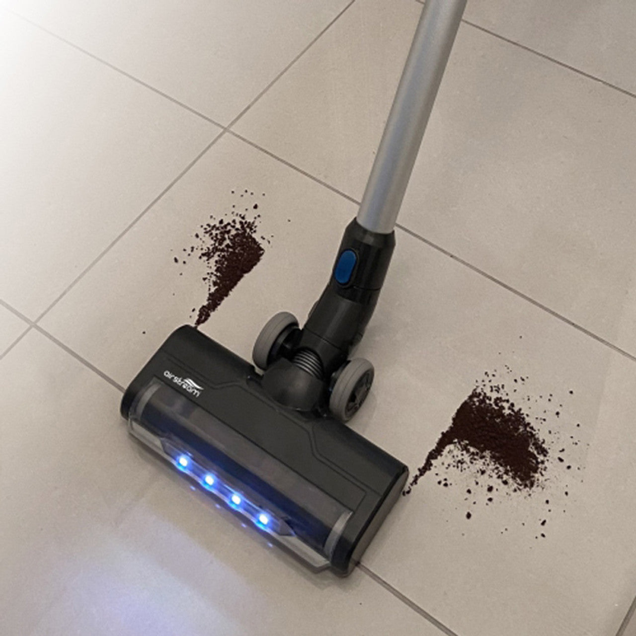 Airstream Cordless Stick Vacuum Cleaner - Lightweight & Powerful for Hardwood Floors, Carpets & Pet Hair - Perfect for Home & Office Cleaning