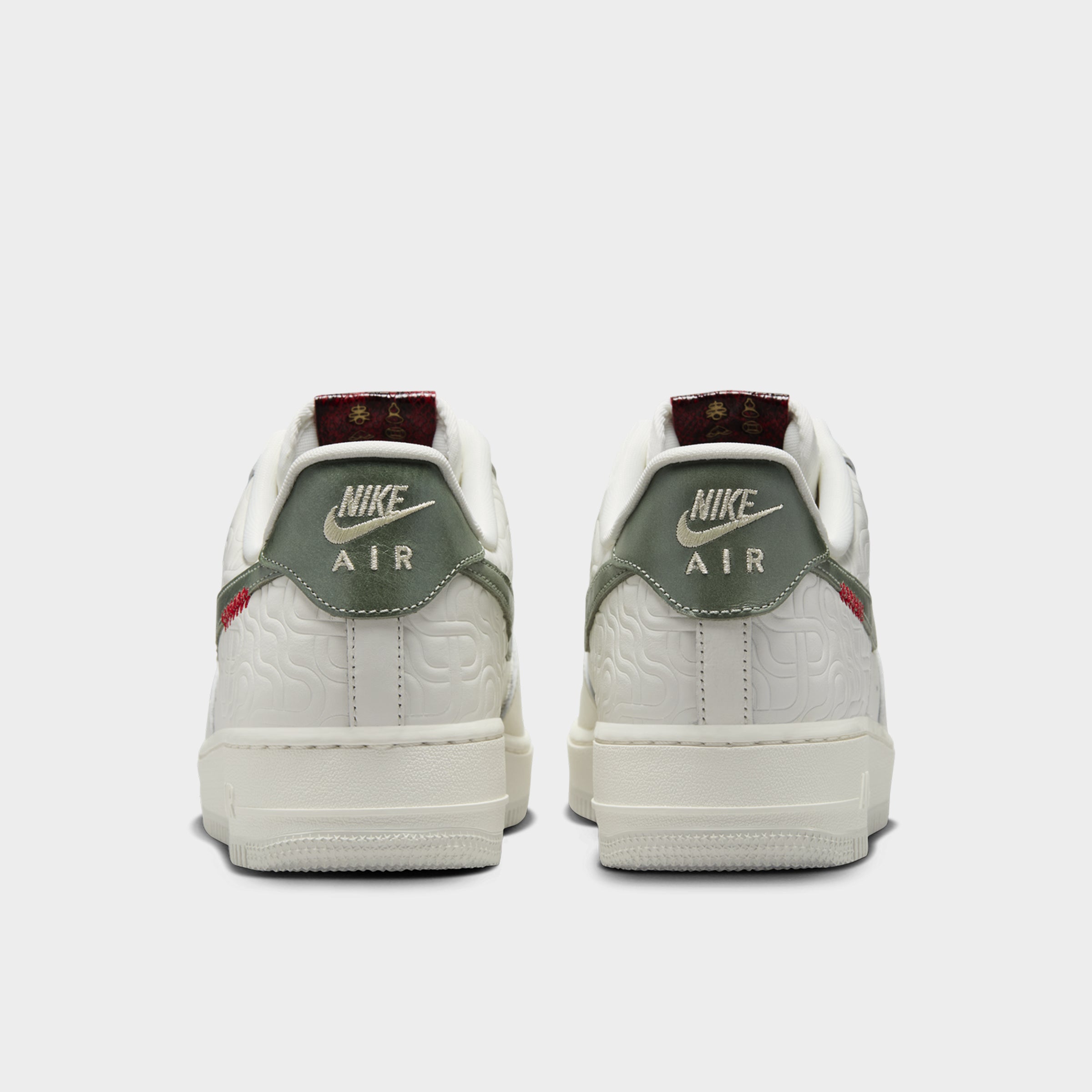 Nike Air Force 1 '07 Sneakers - Sail/Jade Horizon/Light Bone Colorway - Men's Casual Shoes for Streetwear & Everyday Wear