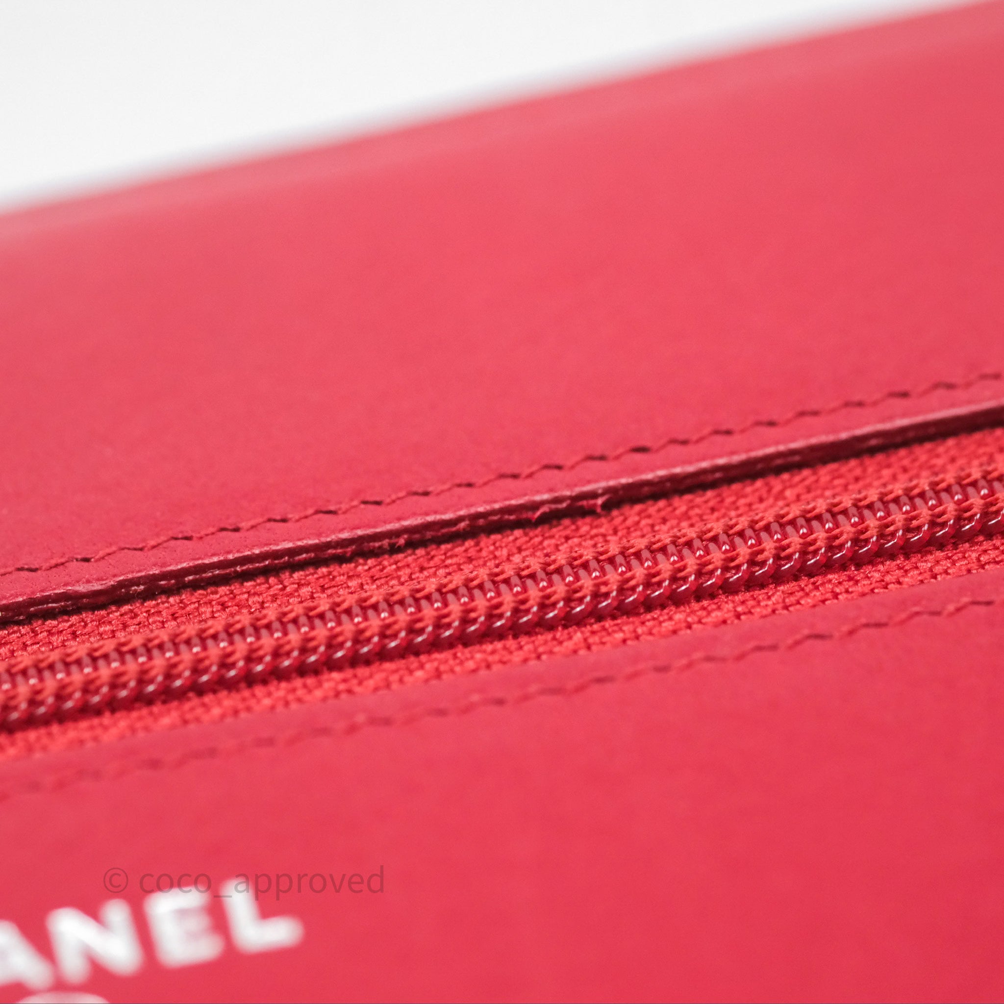Chanel Boy Wallet on Chain WOC Red Lambskin Ruthenium Hardware - Luxury Crossbody Bag for Women, Perfect for Parties, Date Nights & Evening Events