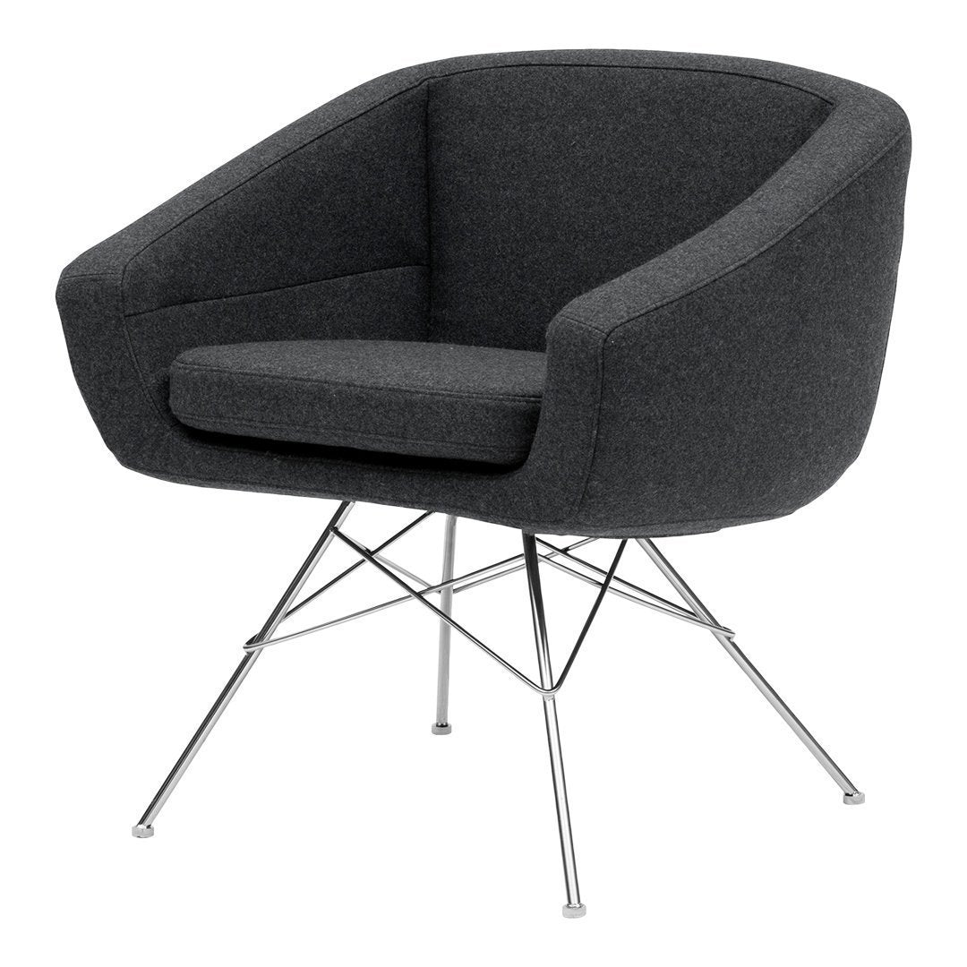 Aiko Lounge Chair - Modern Comfortable Accent Chair for Living Room, Bedroom, or Office - Perfect for Relaxing, Reading, and Lounging