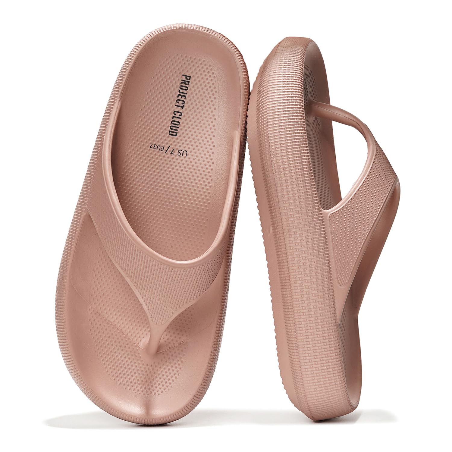 **Non-Slip Women's Water Sandals - Comfortable Recovery Flip Flops for Beach, Pool & Home | Pillow Cloud Slides for Women - Perfect House Slippers & Outdoor Essentials**