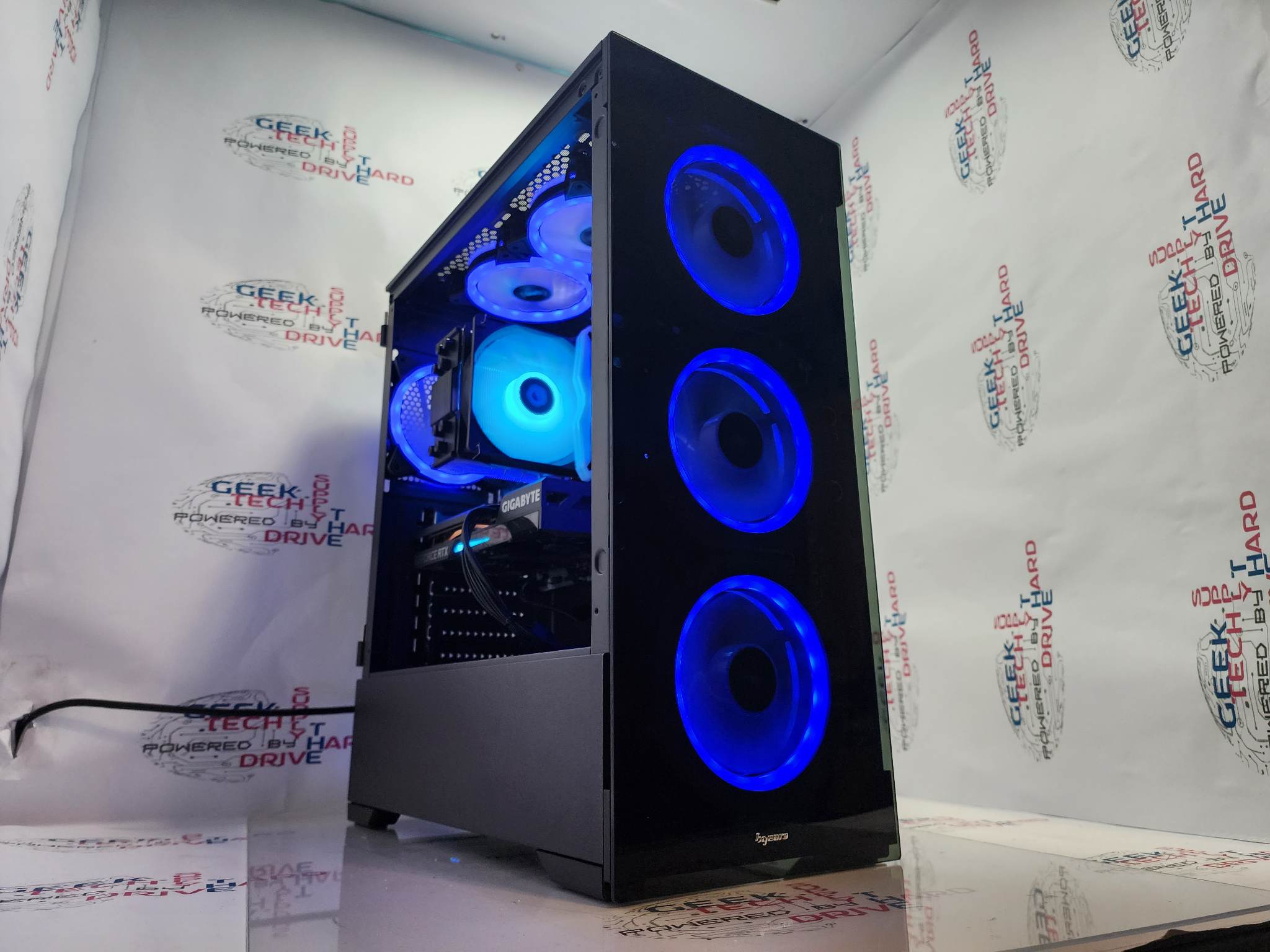 Custom Gaming PC Desktop Computer - AMD Ryzen 7 7800X3D, 1TB SSD, 16GB RAM, NVIDIA RTX 4060, Black Vog A620M - Perfect for 4K Gaming, Streaming & Content Creation