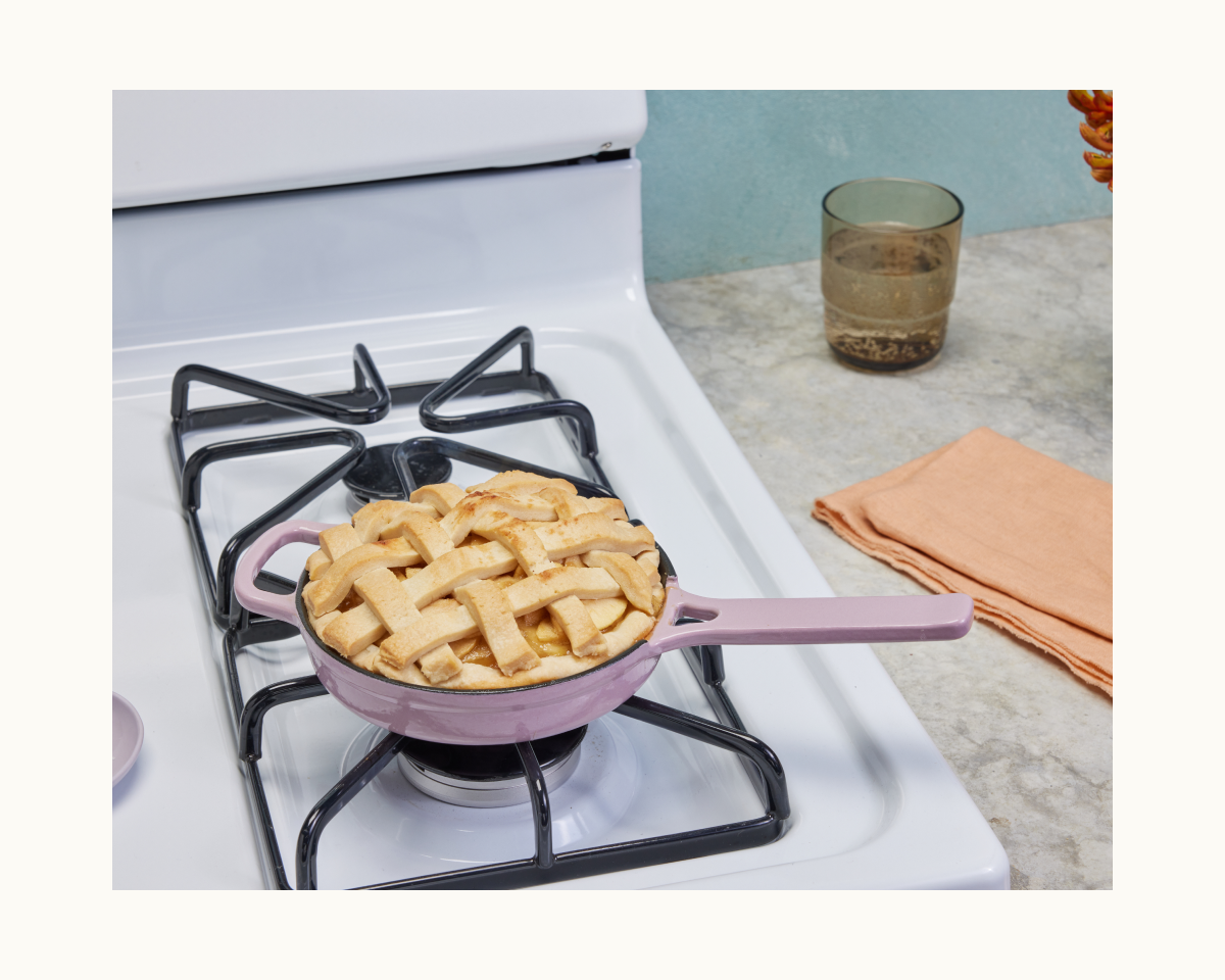 Premium Tiny Cast Iron Always Pan - Nonstick, Durable & Versatile for Frying, Searing & Baking - Perfect for Small Kitchens & Camping