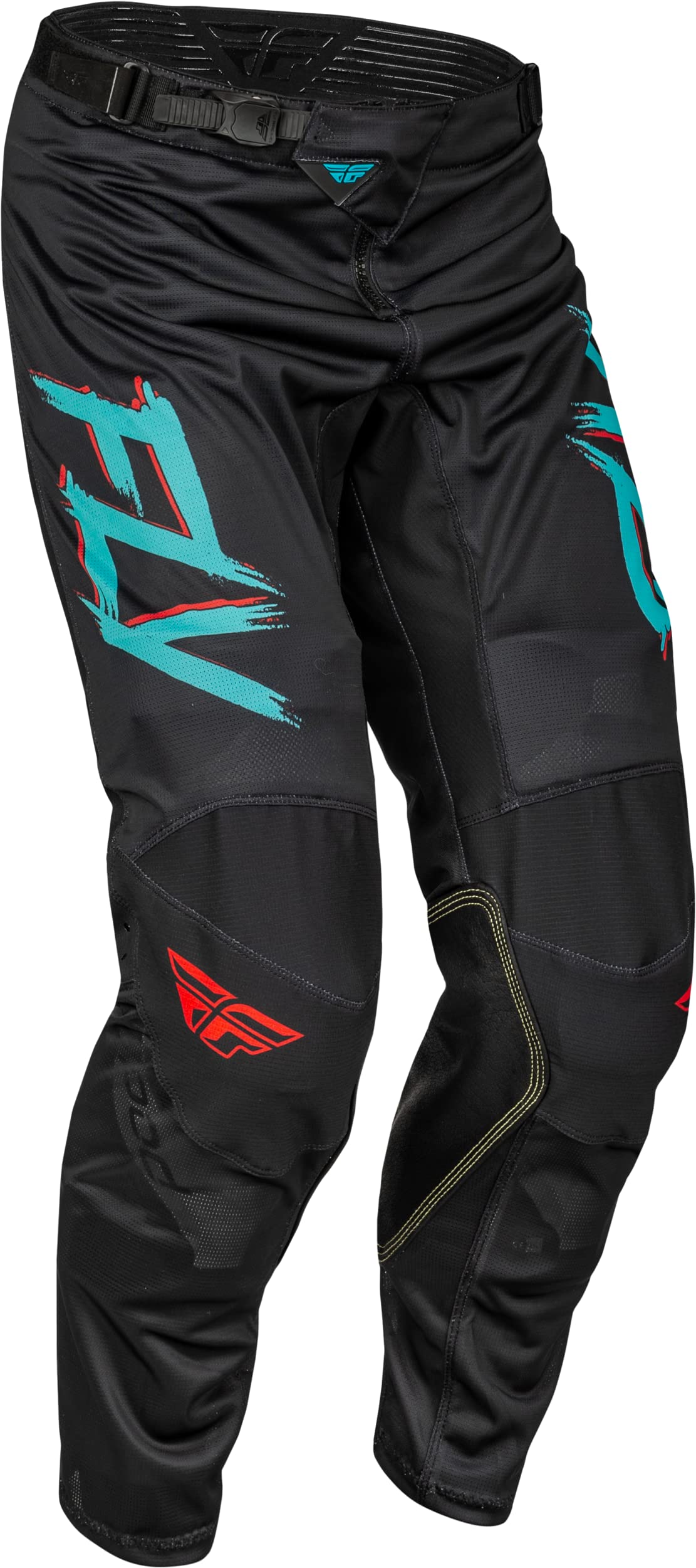 Fly Racing Kinetic Mesh Rave Pants - Men's Motocross Off-Road Motorcycle Riding Gear for Dirt Bike & ATV - Lightweight & Breathable for Summer Racing & Trail Adventures