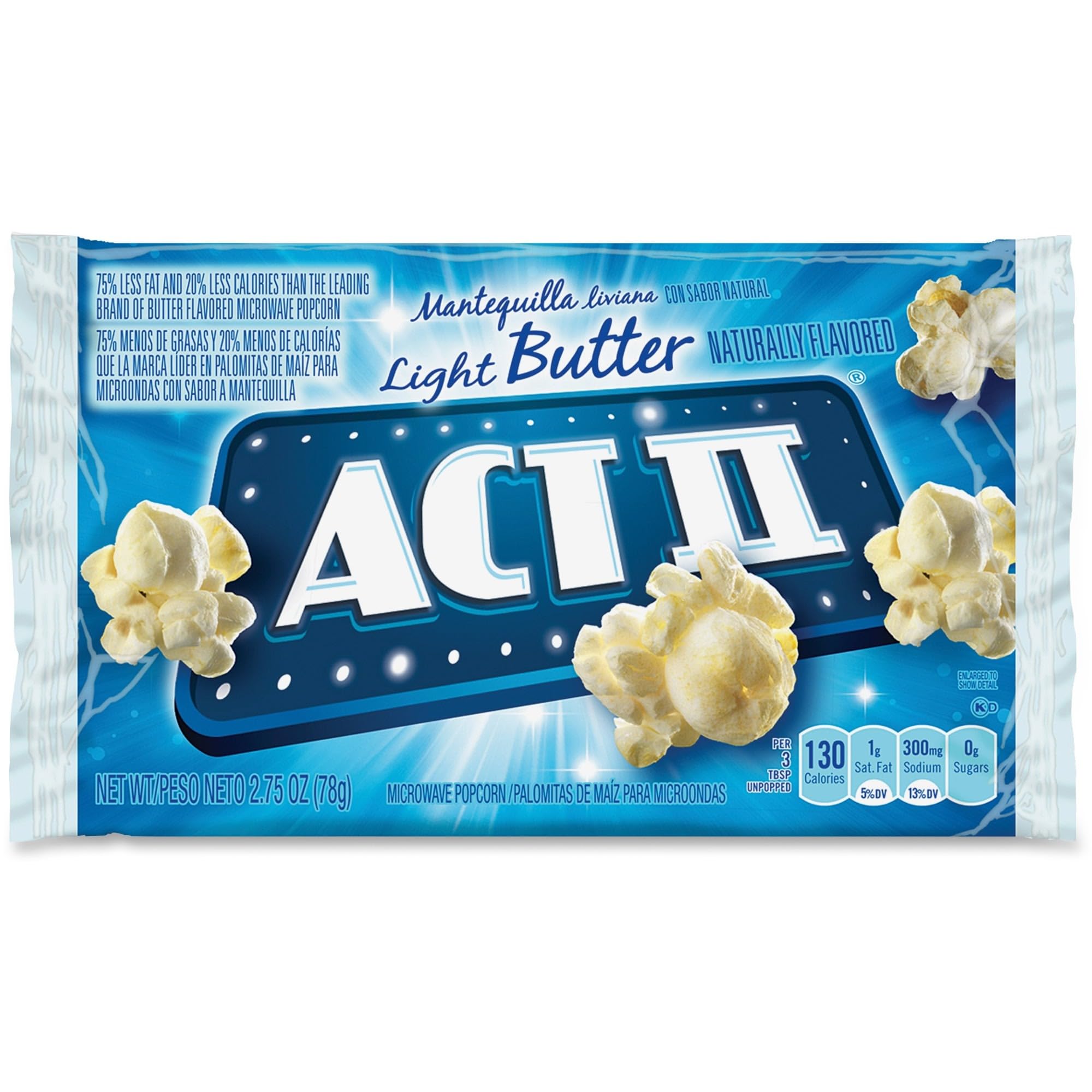 Act II Microwave Popcorn Bulk Box - 36 Bags per Carton | Perfect for Movie Nights, Office Snacks & Party Favors