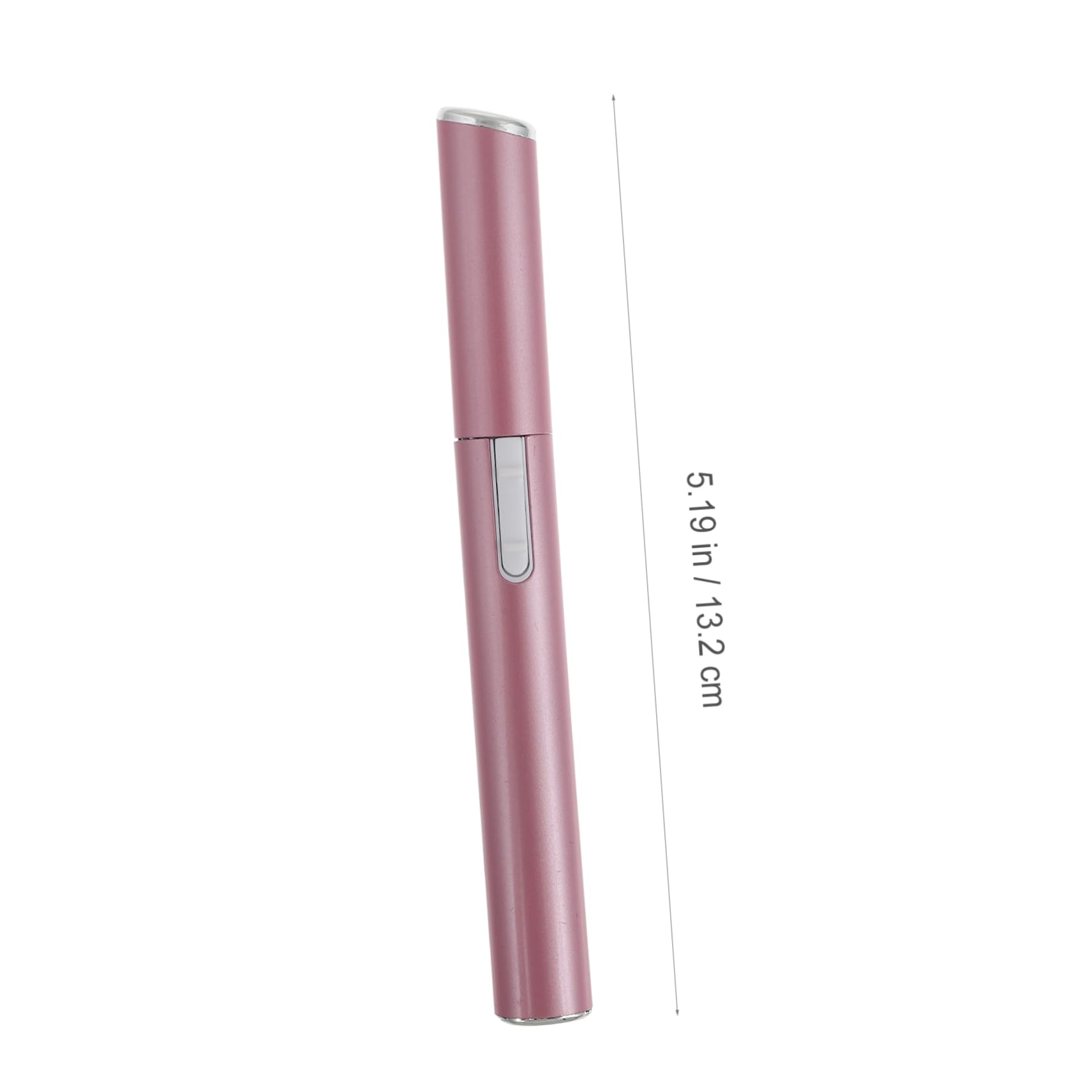 NOLITOY Electric Eyebrow Trimmer & Shaver - Painless Hair Removal for Eyebrows, Face, Body & Nose - Portable Epilator for Women & Men - Rechargeable Aluminum Pink Grooming Tool - Perfect for Travel, Home & Salon Use