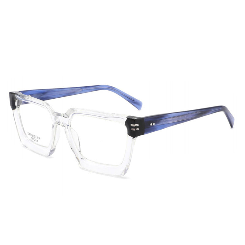 Transparent blue