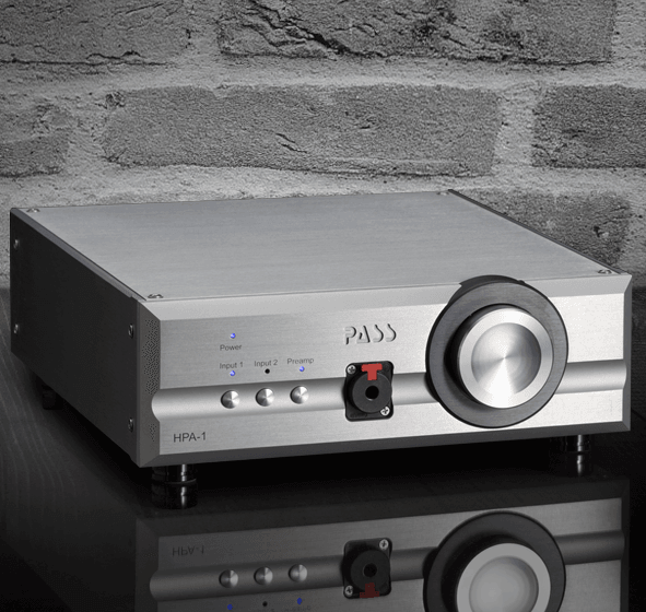Pass Labs HPA-1 High-End Headphone Amplifier - Audiophile-Grade Sound for Home Studio & Professional Music Listening