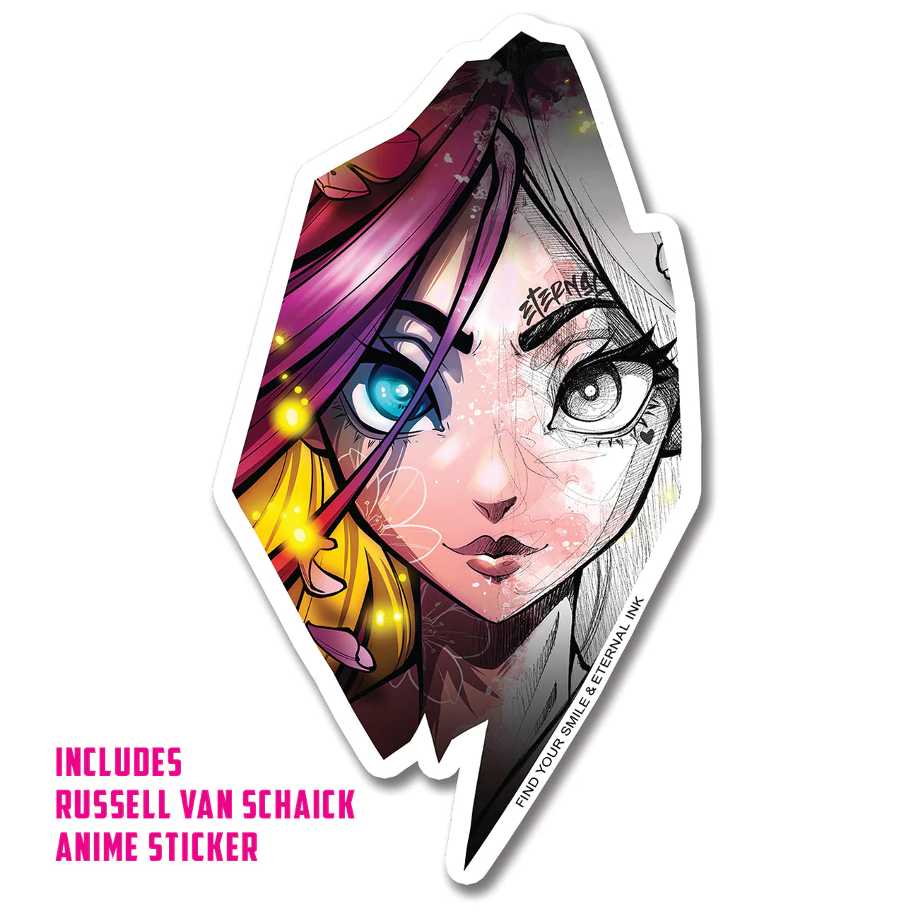 Russell Van Schaick Anime Inspiration Set 1oz - Premium Anime Art Prints for Home Decor, Office & Gift Giving