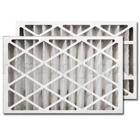 16x25x5 Pleated Replacement Air Filter MERV 8 - High Efficiency HVAC Furnace AC Filter for Home, Office & Commercial Use - Improves Indoor Air Quality & Reduces Allergens