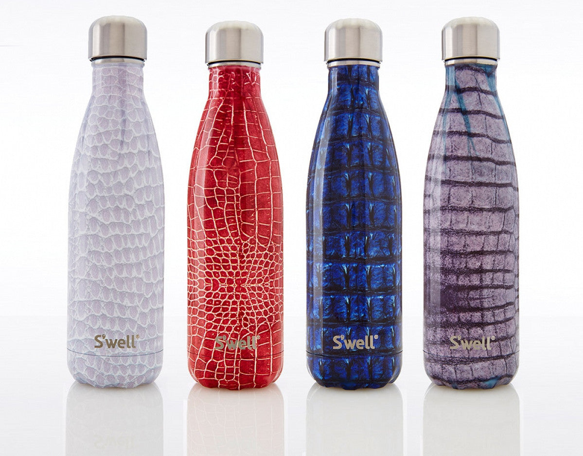 S'well Exotic 17oz (500mL) Stainless Steel Water Bottle - Leakproof, Insulated & Eco-Friendly for Travel, Gym & Outdoor Activities