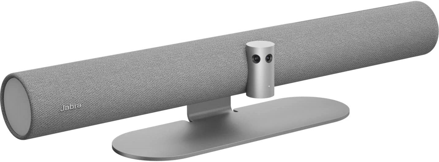 Jabra PanaCast 50 4K Panoramic Video Conference Bar - 180° Wide-Angle Webcam for Zoom, Teams & Webex Meetings - Perfect for Home Office & Conference Rooms