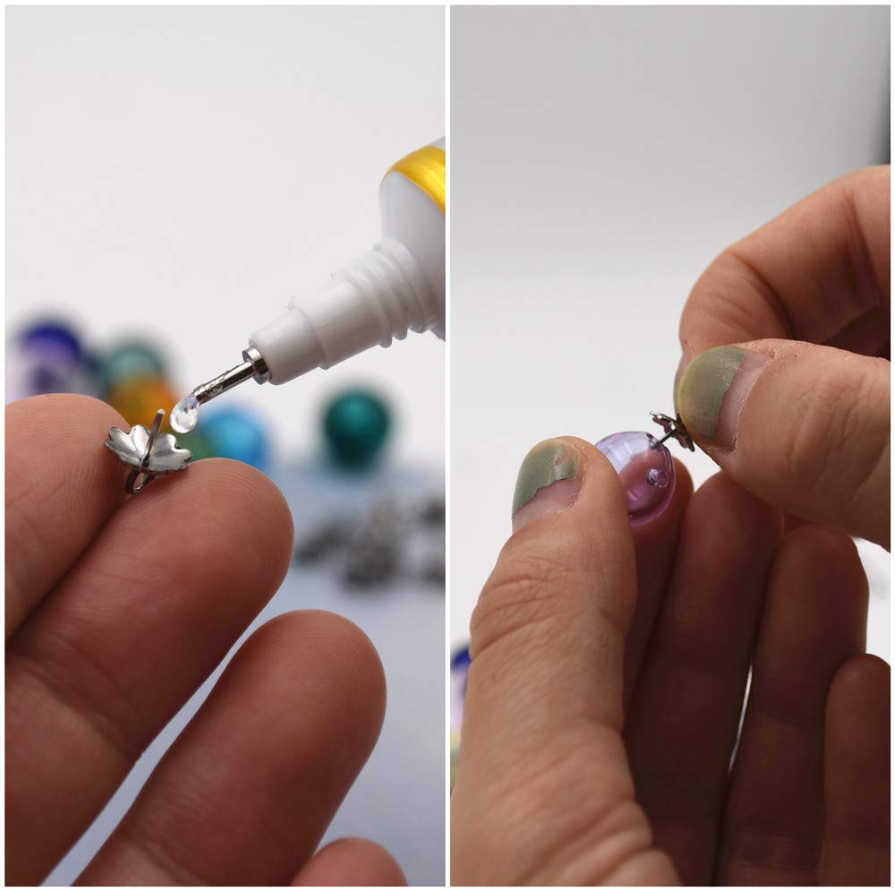 10pcs Mini Empty Glass Globe Vials for Essential Oils, Perfume & Aromatherapy - 12mm Multicolor Pendant Necklace Diffusers - Perfect for DIY Jewelry Making, Home Fragrance & Gift Giving