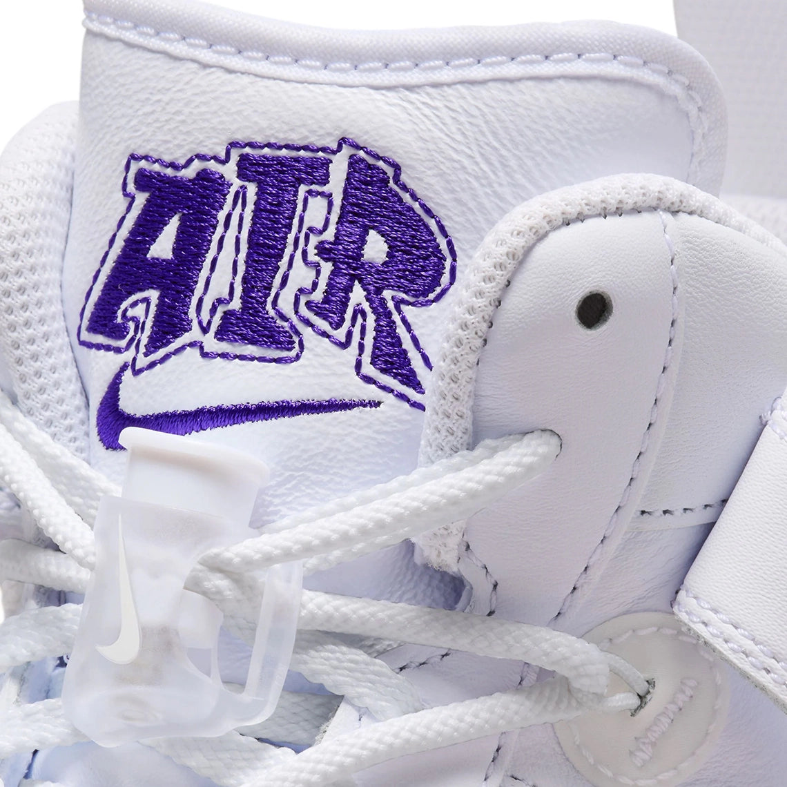 Nike Air Force 1 Mid Off-White Graffiti White Clear White Sneakers - Men's Basketball Shoes for Streetwear & Casual Fashion